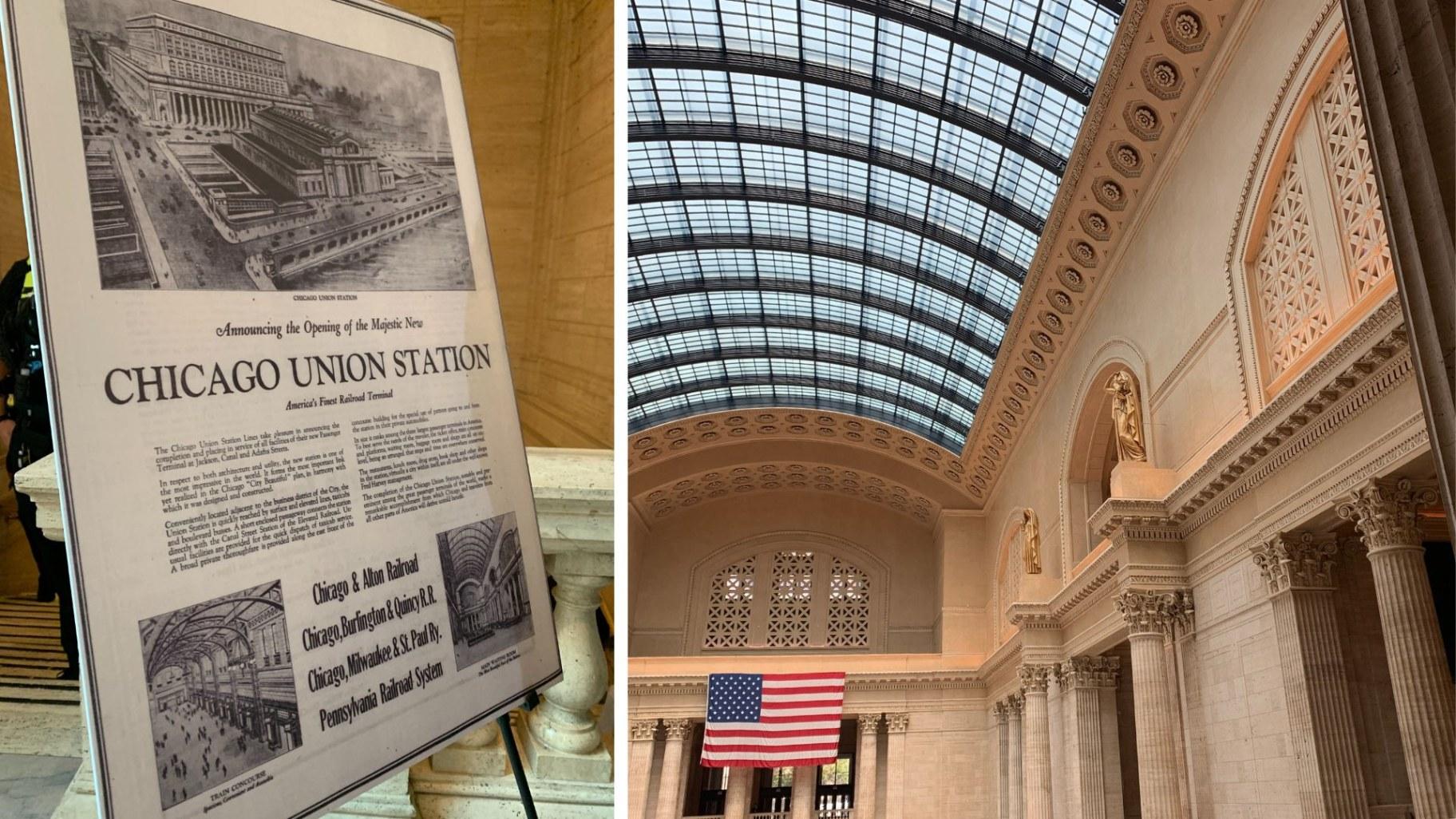 Union Station on July 22, 2025. (Eunice Alpasan / WTTW News)