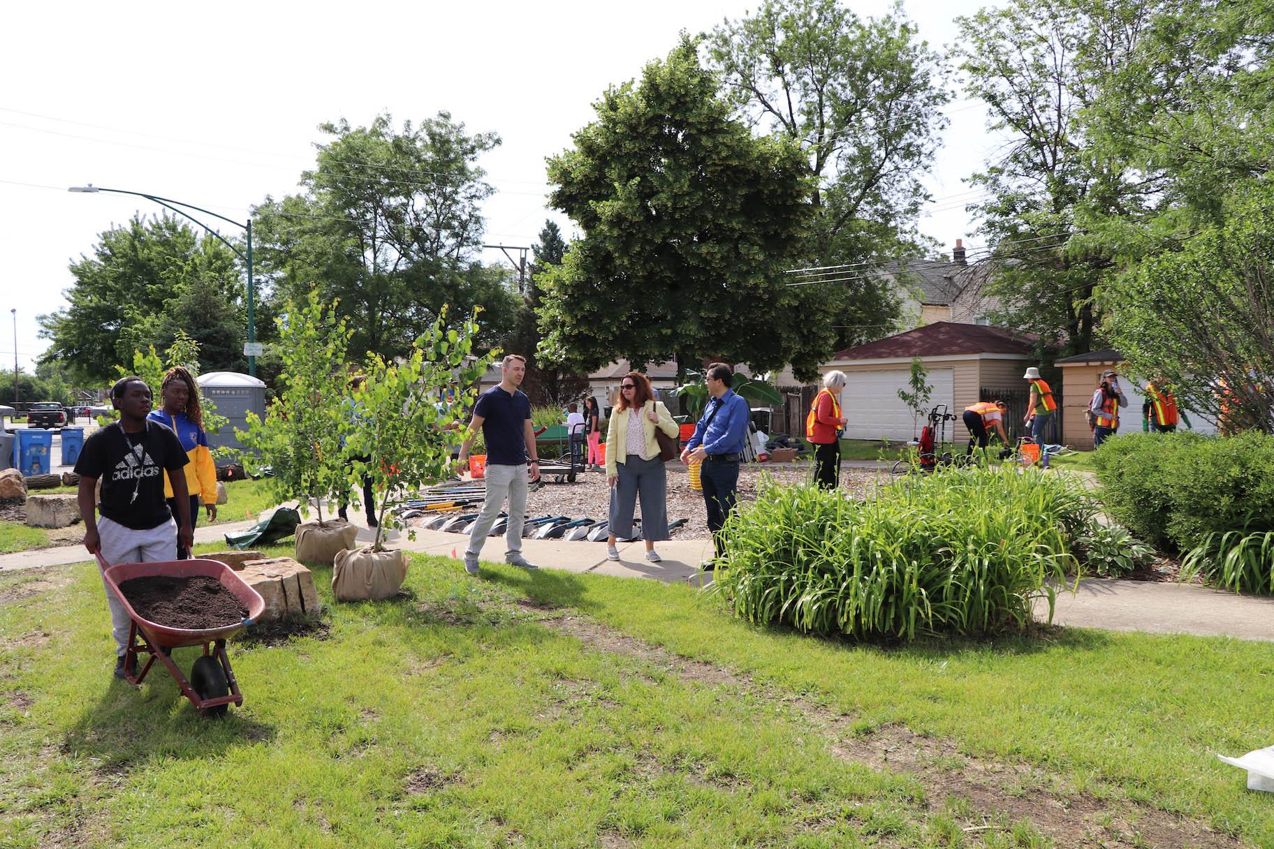 The transformation of Unity Park was 20 years in the making. (Evan Garcia / WTTW)