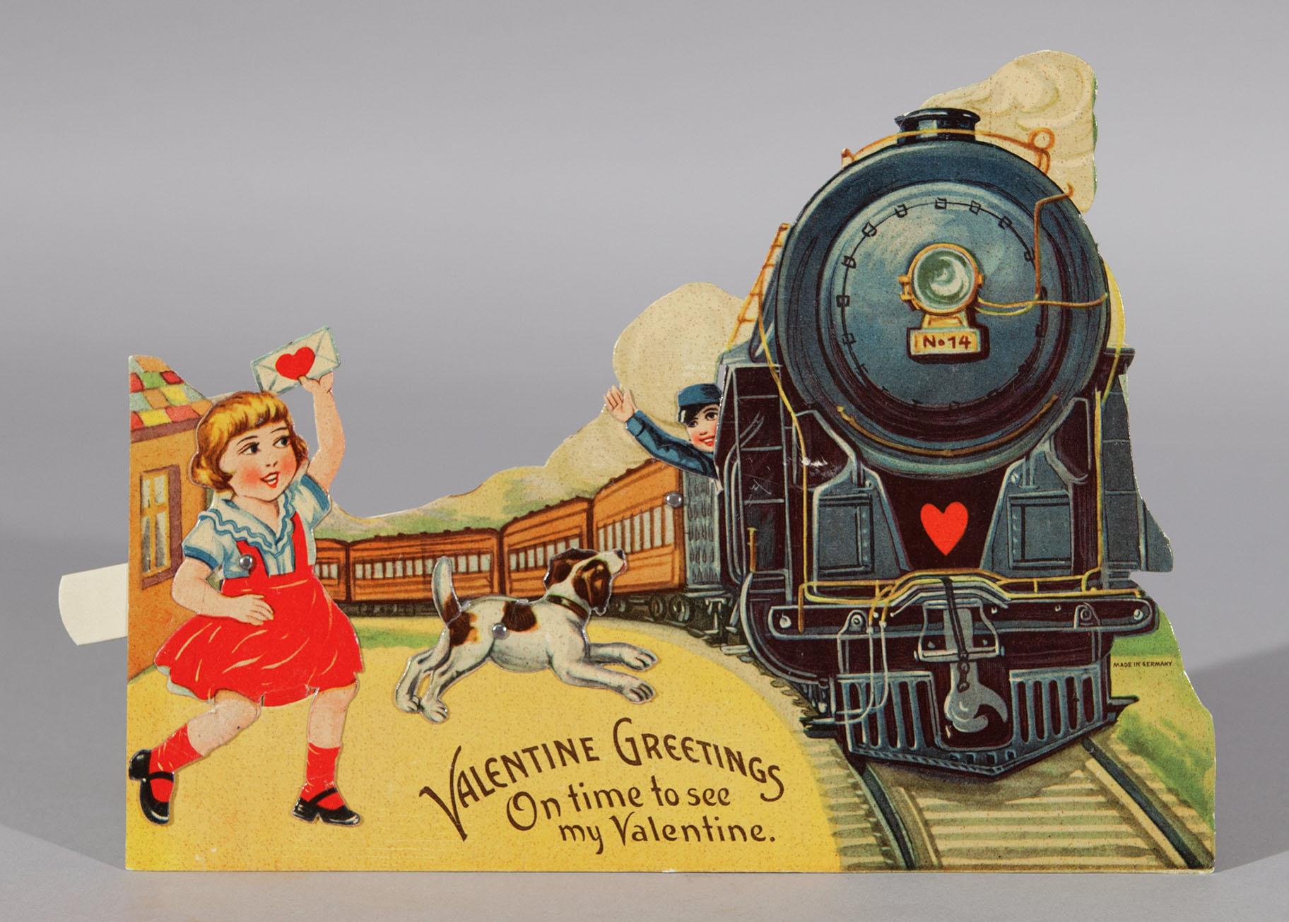 Vintage valentine from the Andrew McNally collection at the Newberry Library. (Courtesy of the Newberry Library)