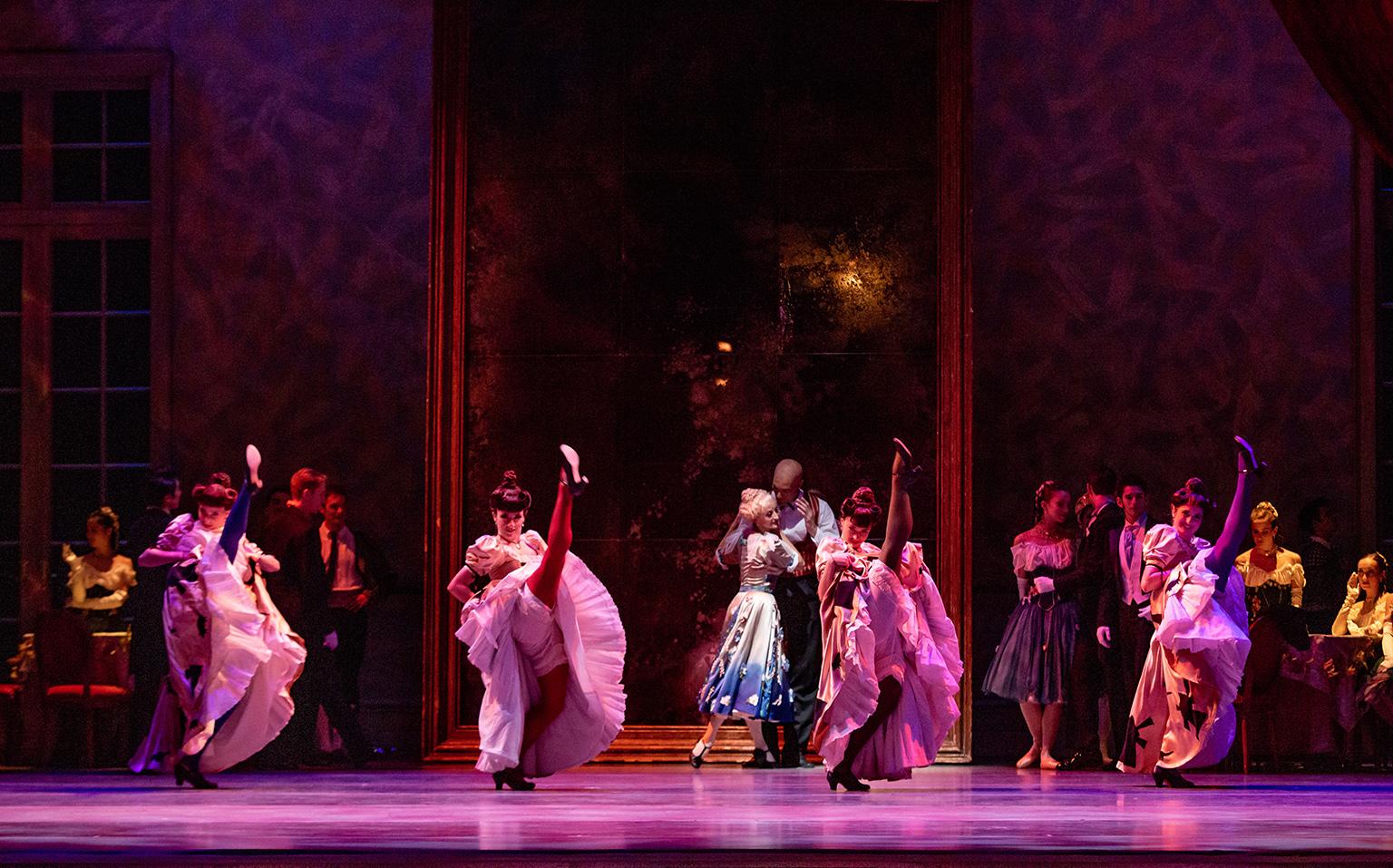 Valeria Chaykina, Nicole Ciapponi, Lucia Connolly and Chloe Sherman in “Swan Lake.” (Photo by Cheryl Mann)