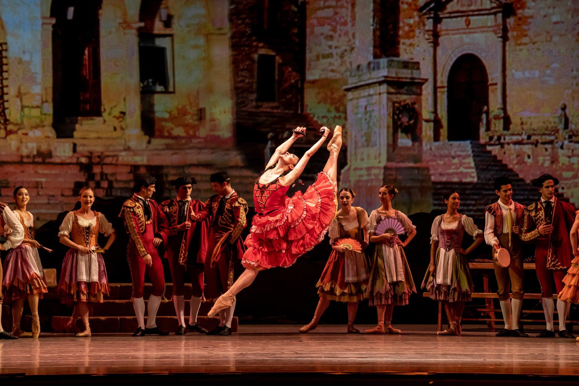 Victoria Jaiani as Kitri in "Don Quixote." (Photo by Cheryl Mann)