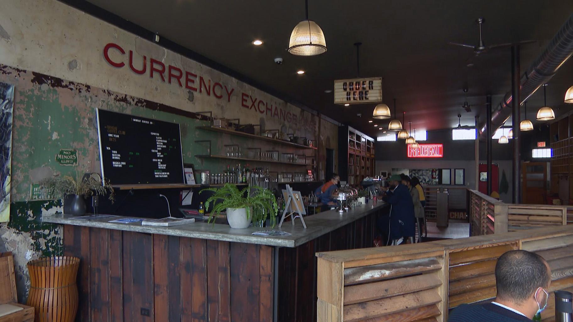 A local place that has reopened - the Currency Exchange Café, developed by the artist's foundation Theaster Gates.  (WTTW News)