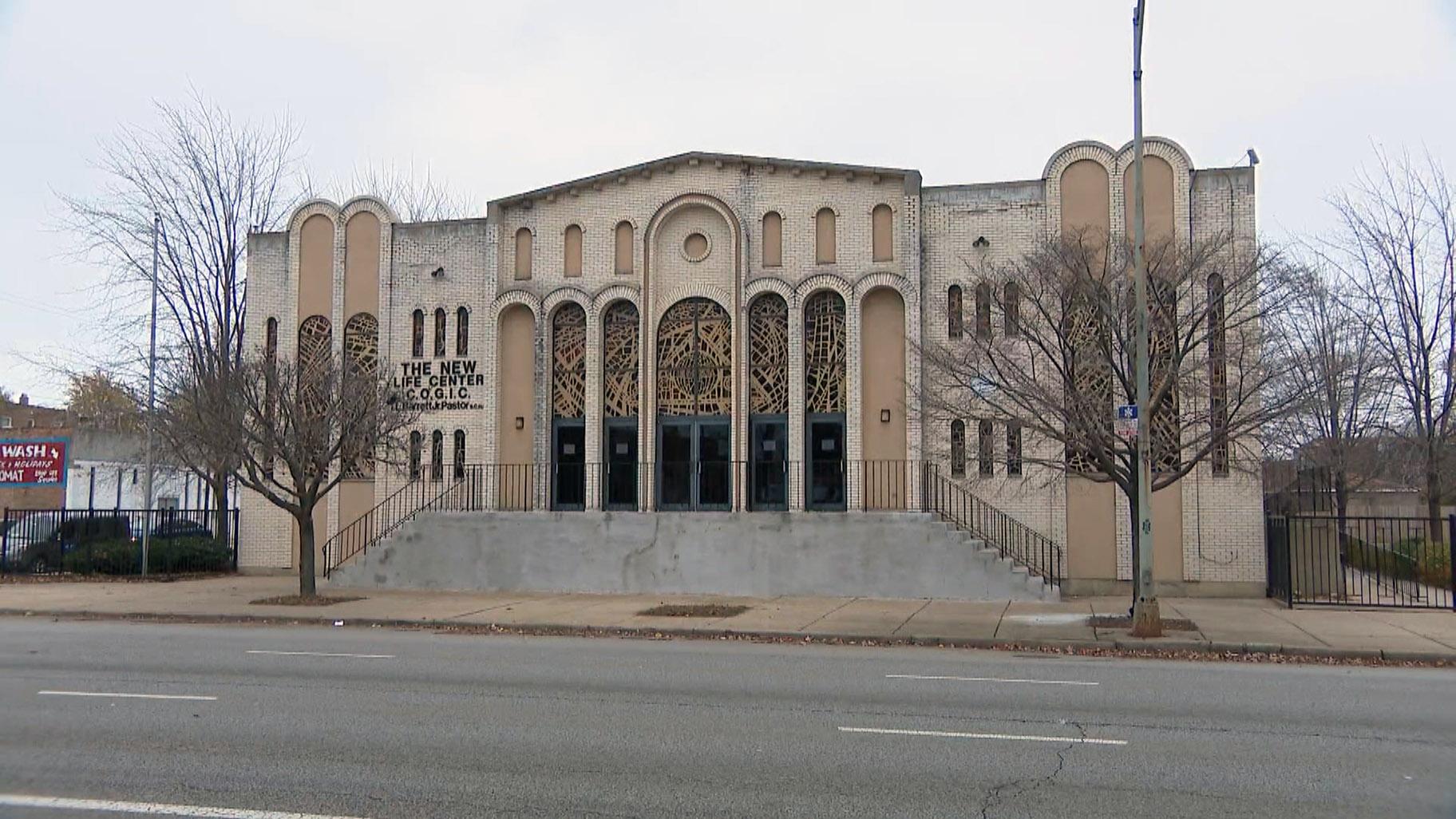 Thirty-nine years ago, Pastor T.L. Barrett Jr. opened Life Center Church of God in Christ, which he calls a prayer palace. At the time, Barrett says Washington Park was dealing with a big crime problem. (WTTW News)