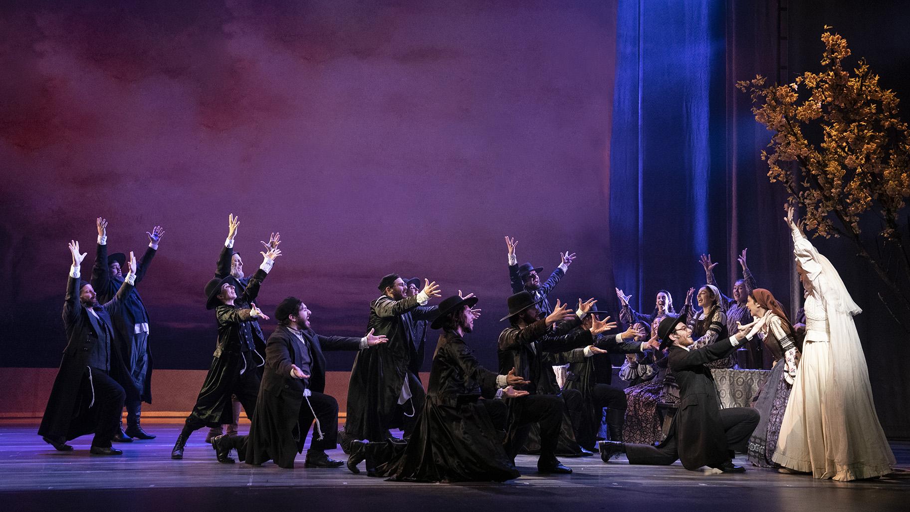 A North American touring production of “Fiddler on the Roof” is playing at the Cadillac Palace Theatre in Chicago through May 22. (Credit: Joan Marcus)