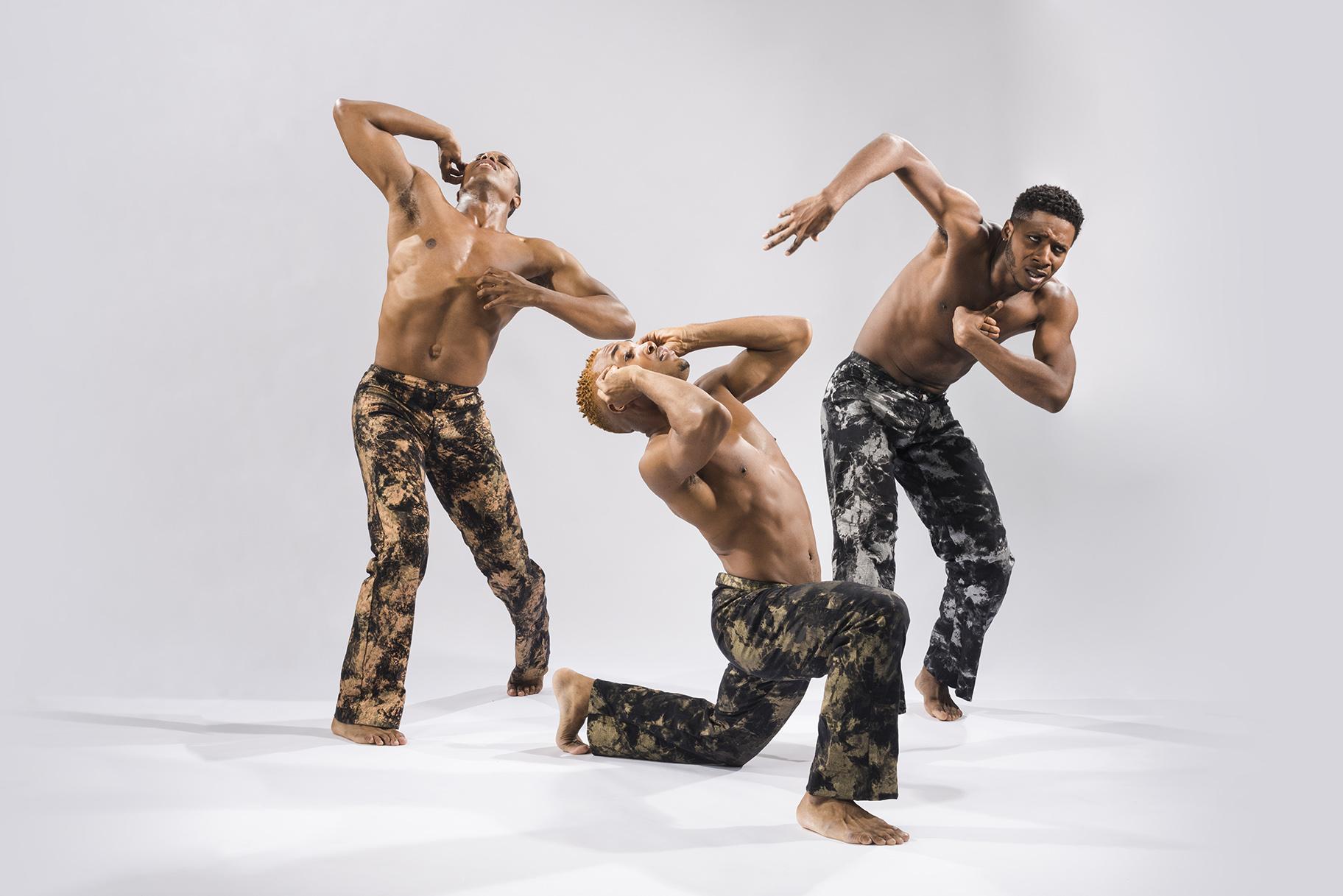Pierre Clark, William Roberson, Joshua Henry perform “When Men ...” (Photo by Ken Carl001)
