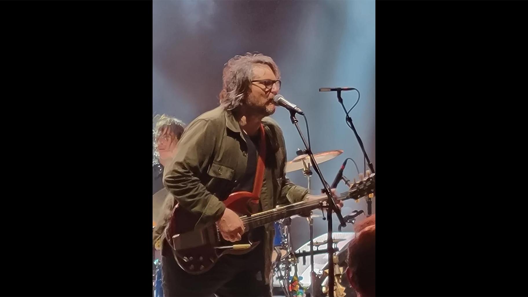 Jeff Tweedy performs with Wilco in Philadelphia, Aug. 21, 2021. (Courtesy of Chris Tracey)