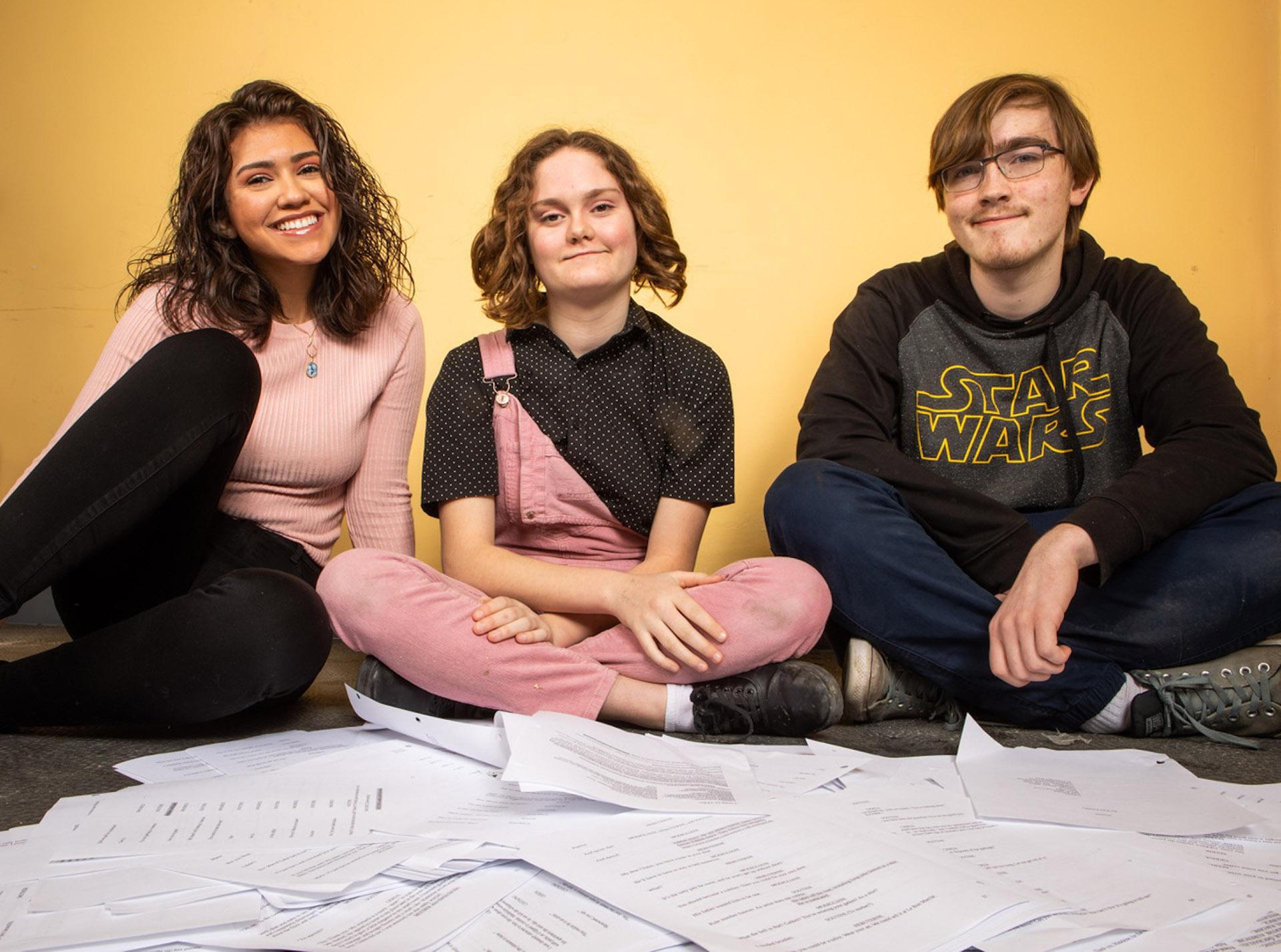 Pictured from left are Angelina Davila, Reba Brennan Henry Williams. (Photo by Anthony Robert La Penna)