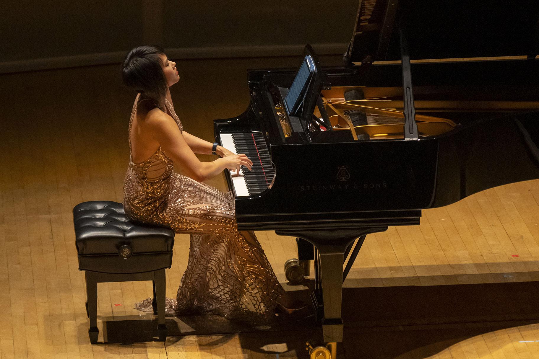 Yuja Wang With Her Boyfriend