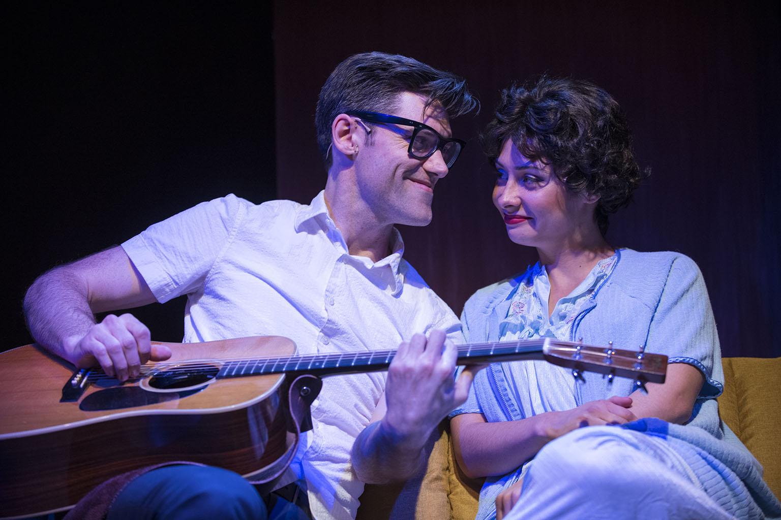 Zachary Stevenson and Molly Hernandez. (Photo credit: Michael Brosilow)