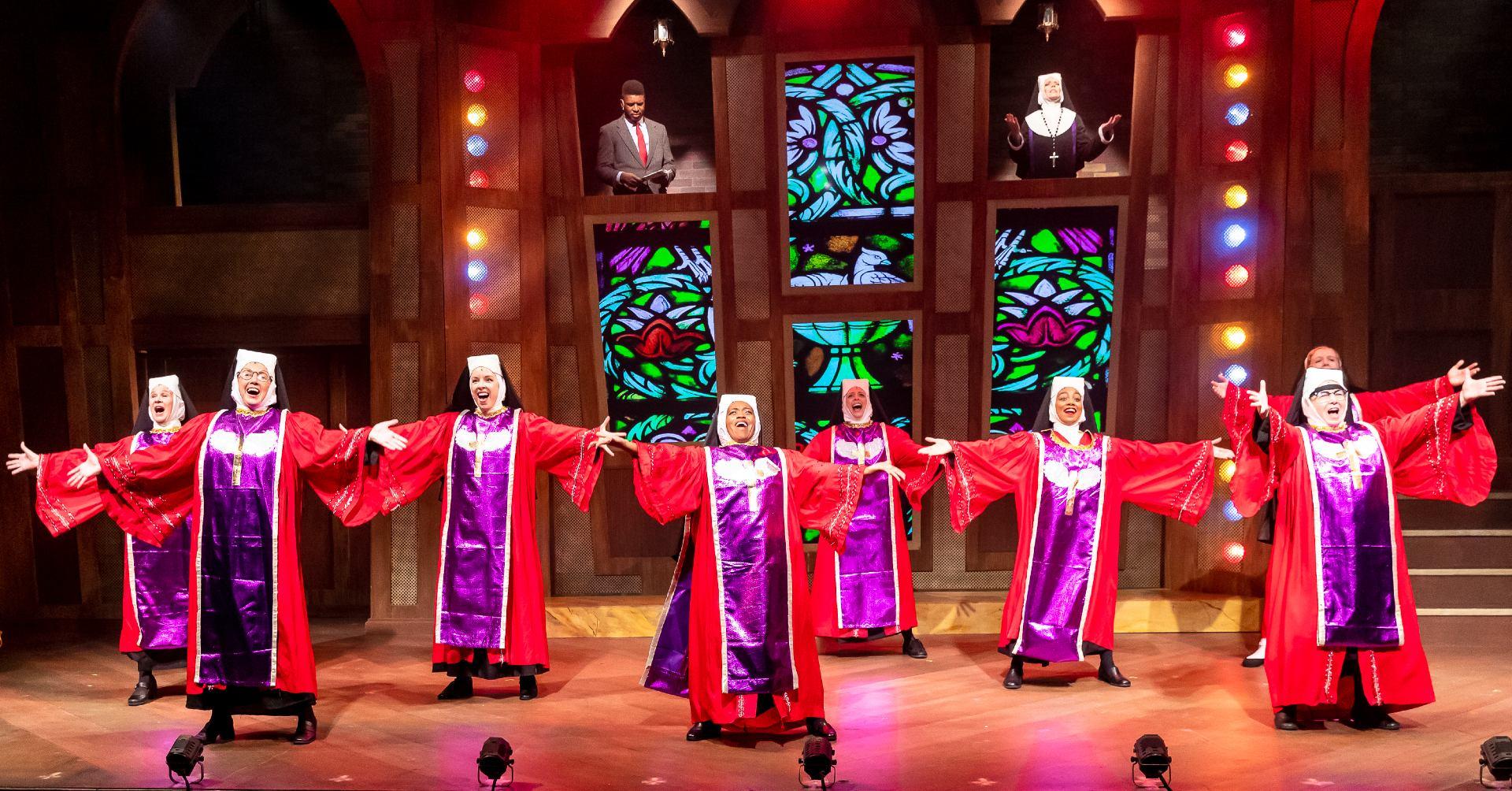 The cast of “Sister Act.”  (Credit: Brett Beiner Photography)