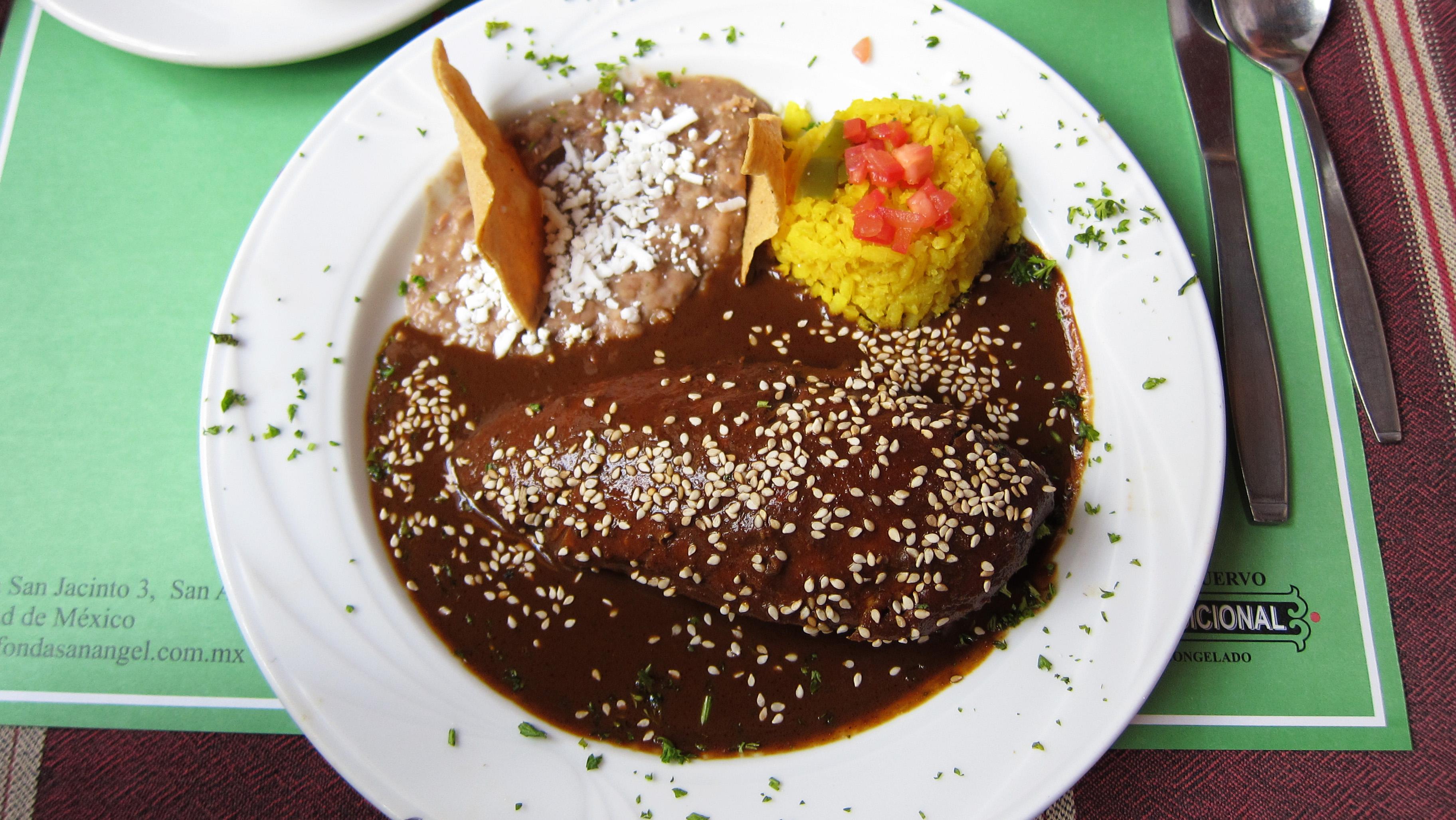 Chicken mole is just one way mole is used in traditional Mexican cuisine. (Jeff Kramer / Flickr)