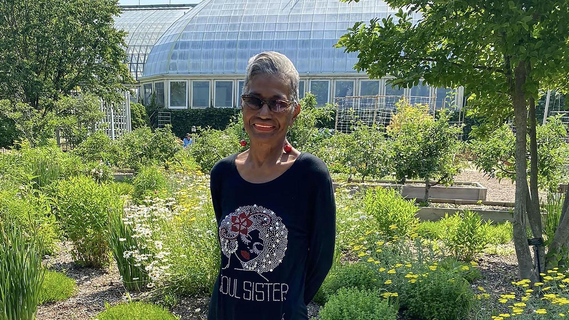 Authorities discovered the body of 73-year-old Myrtle Brown last month after relatives alerted police they’d been unable to find or contact her or her son, the Maywood Police Department said in a news release. (From Nick Brown / Instagram)