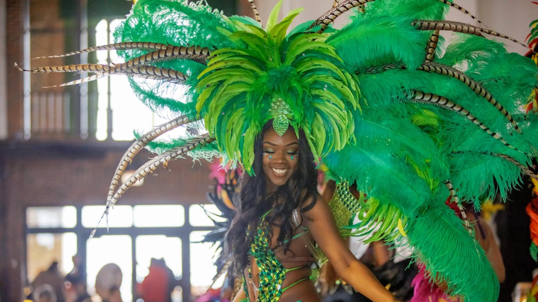 Navy Pier is hosting a free Carnivale celebration from 1-5 p.m. Feb. 25 in the Aon Grand Ballroom. (Courtesy of Navy Pier)