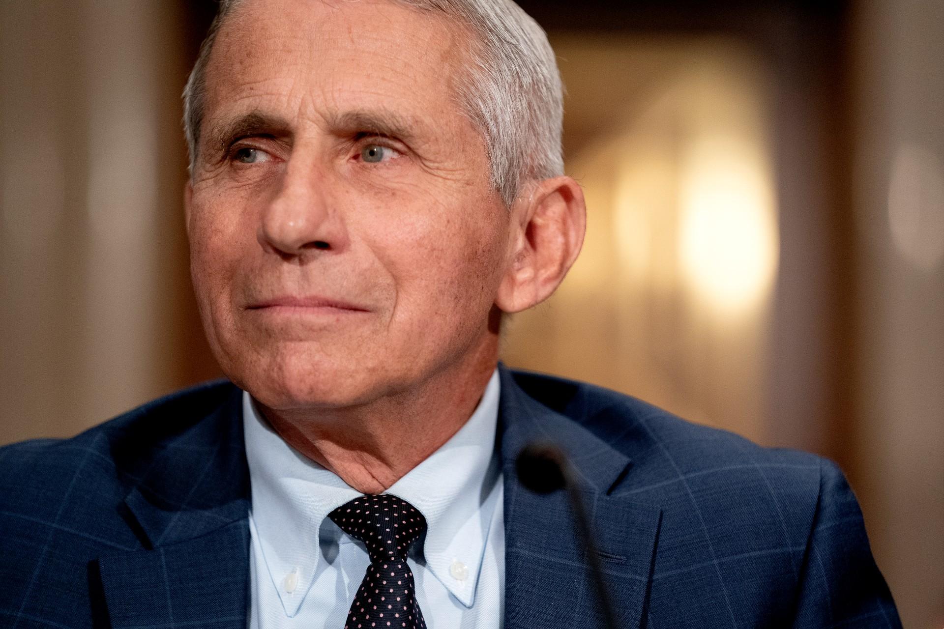 Dr. Anthony Fauci, Director of the National Institute of Allergy and Infectious Diseases, arrives to testify before the Senate Health, Education, Labor, and Pensions Committee at the Dirksen Senate Office Building on July 20, 2021 in Washington, D.C. (Stefani Reynolds / Pool / Getty Images)