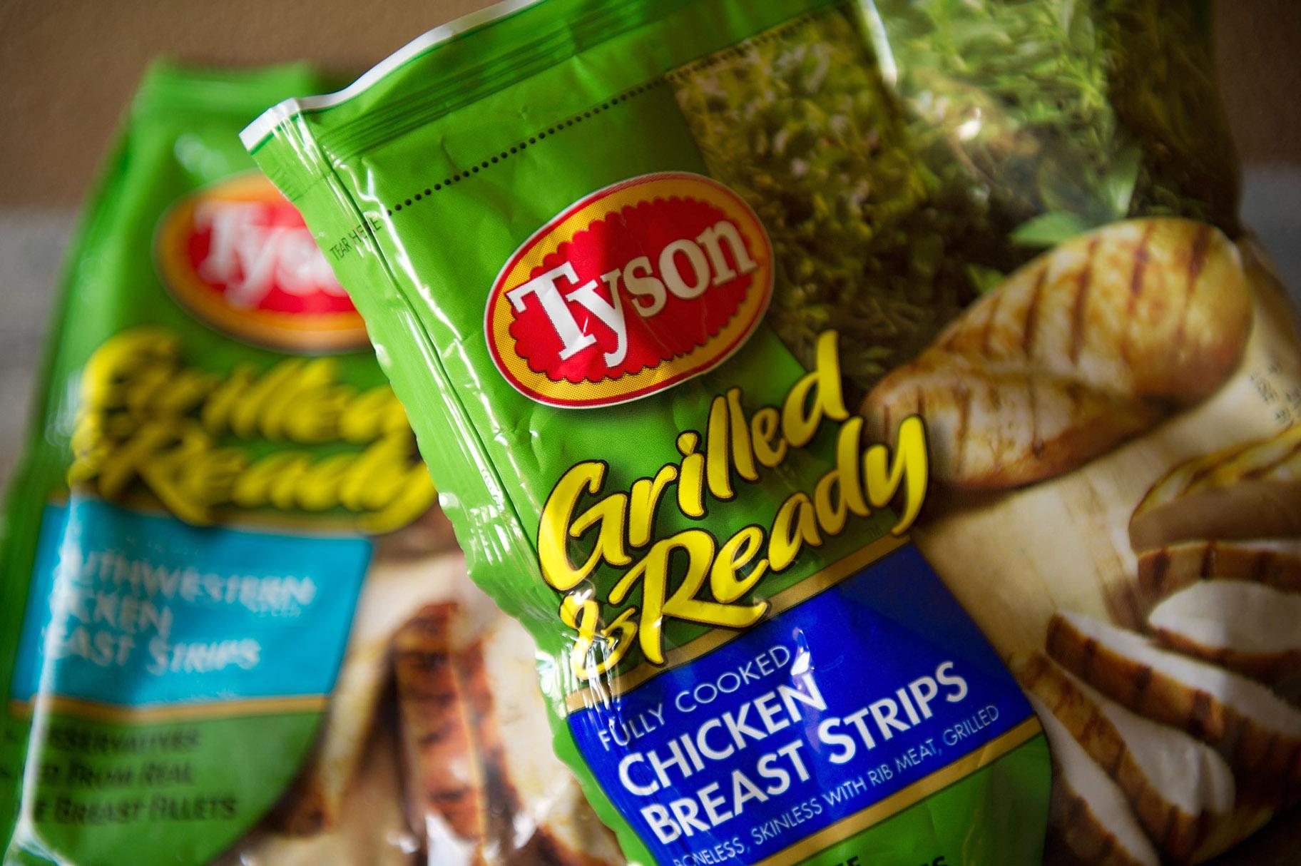 Tyson Foods Inc. is recalling nearly 8.5 million pounds of ready-to-eat chicken products because they may be contaminated with Listeria, the USDA Food Safety and Inspection Service announced June 3. (David Paul Morris / Bloomberg / Getty Image)