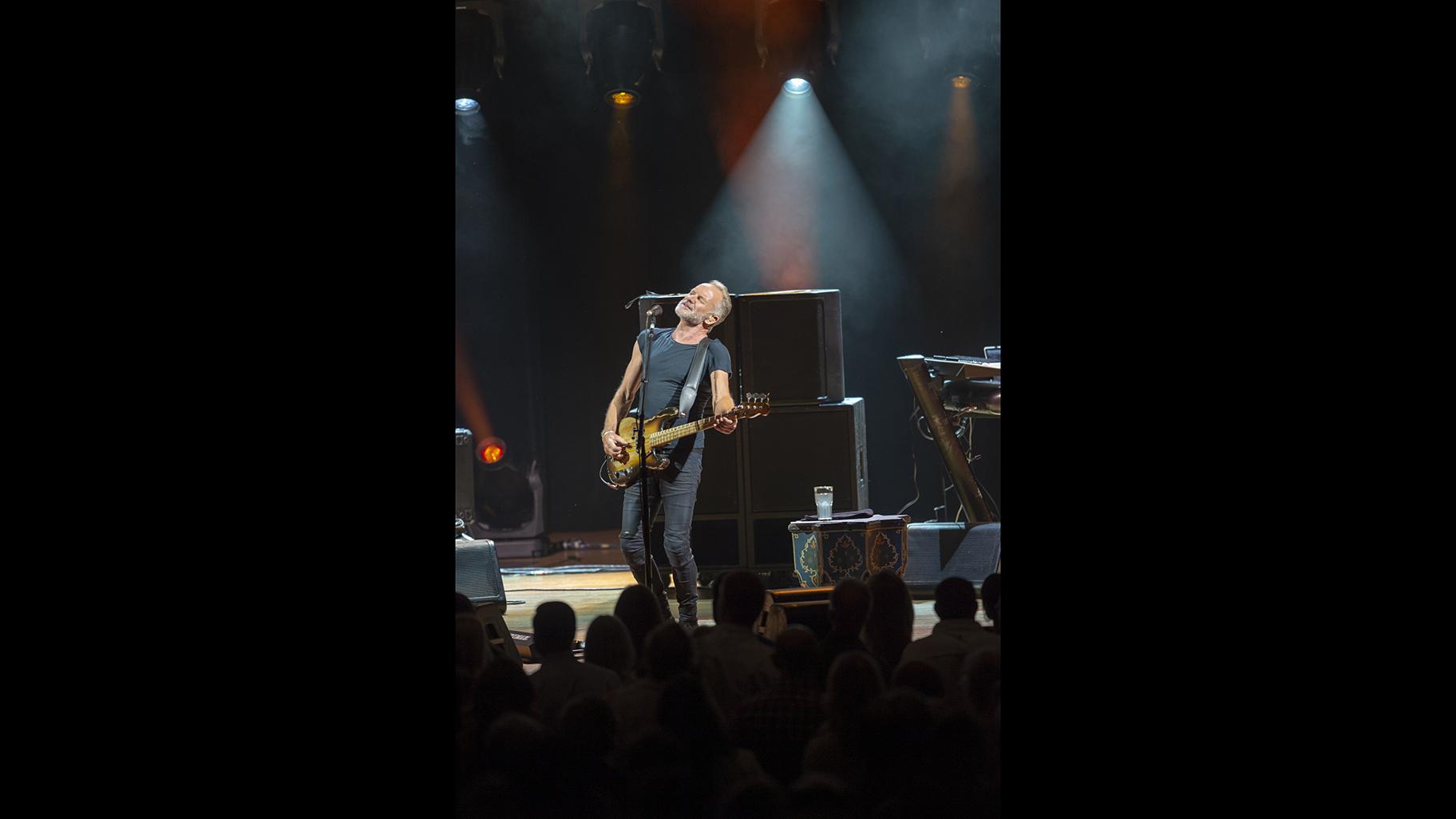 Sting performs at the Ravinia Festival Pavilion. (Ravinia Festival / Patrick Gipson)