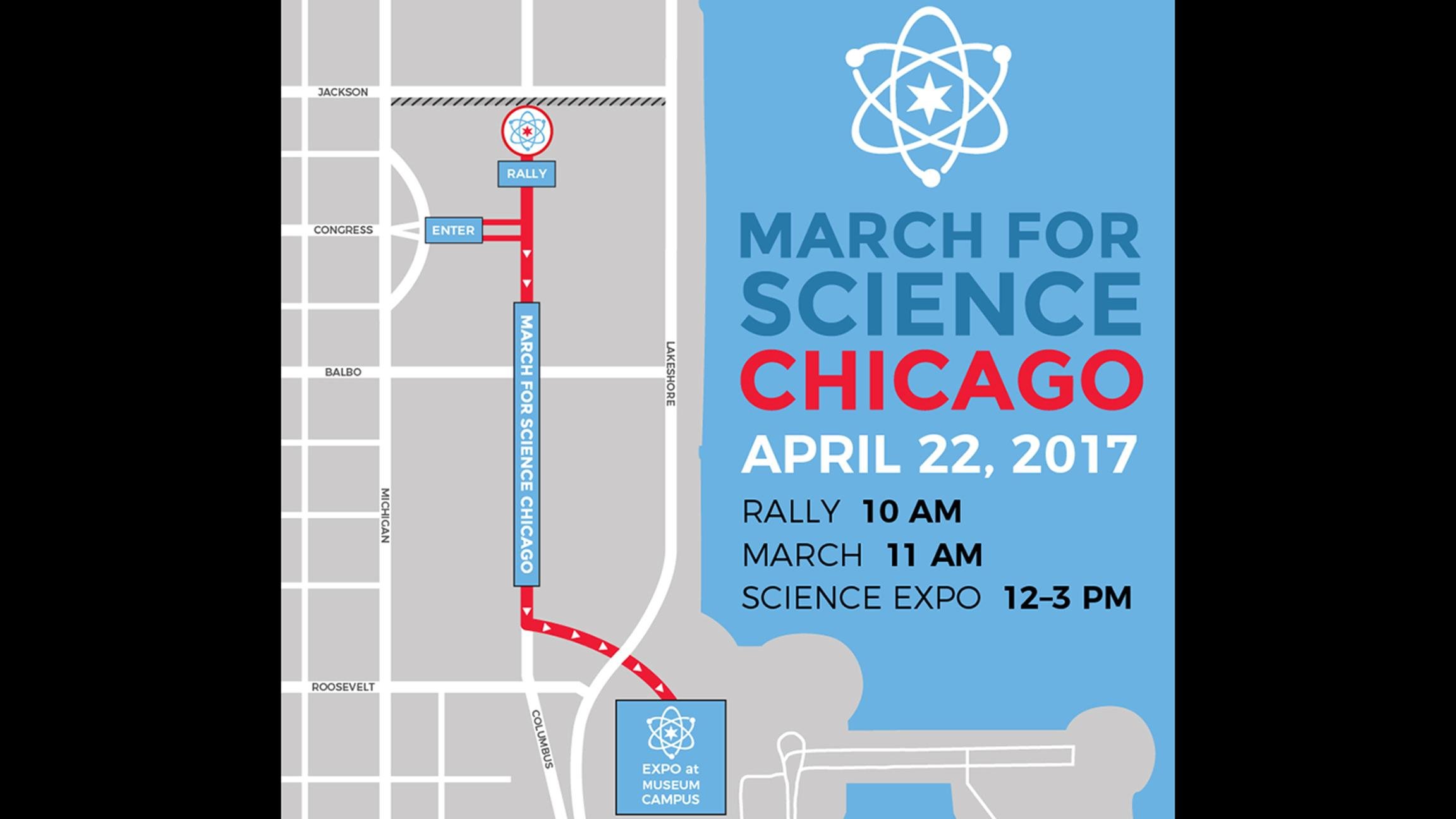 (March for Science Chicago)