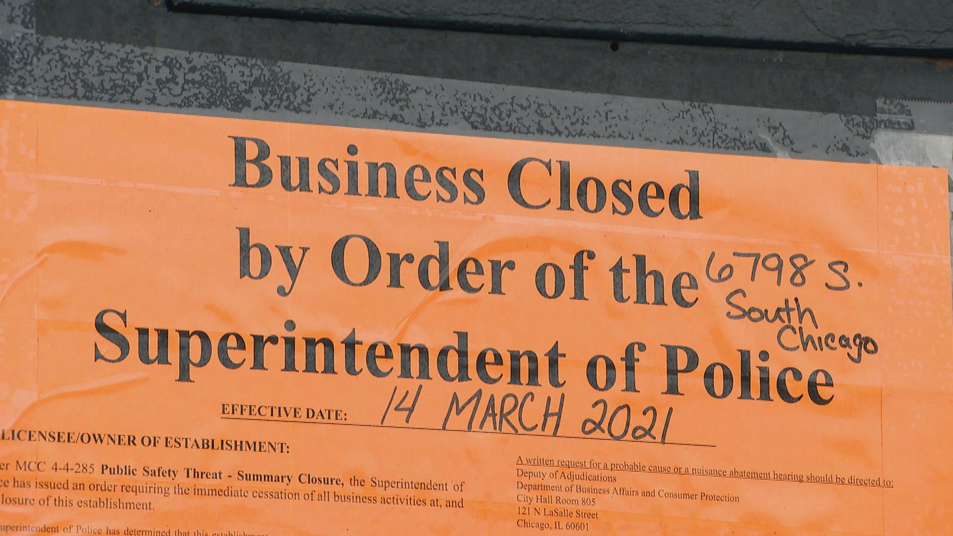 A mass shooting left two people dead early Sunday, March 14, 2021 in Chicago’s Park Manor neighborhood. (WTTW News)