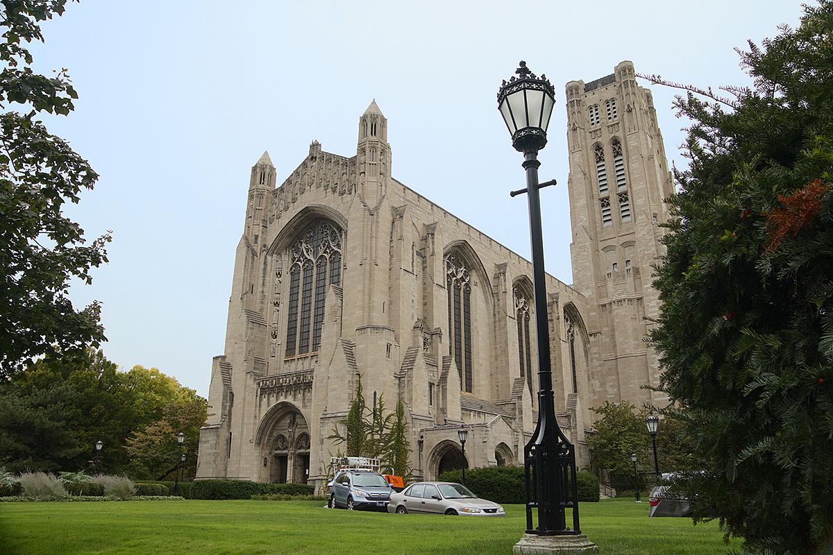 Rockefeller Chapel at the University of Chicago (Alan Brunettin)