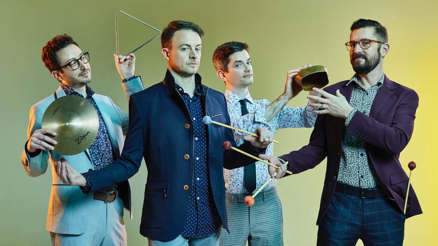 Third Coast Percussion. (Courtesy of Third Coast Percussion)