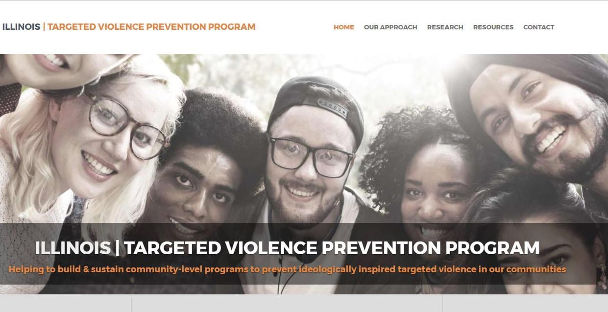 A new Illinois program aims to prevent ideologically inspired violence. (Illinois Criminal Justice Information Authority)