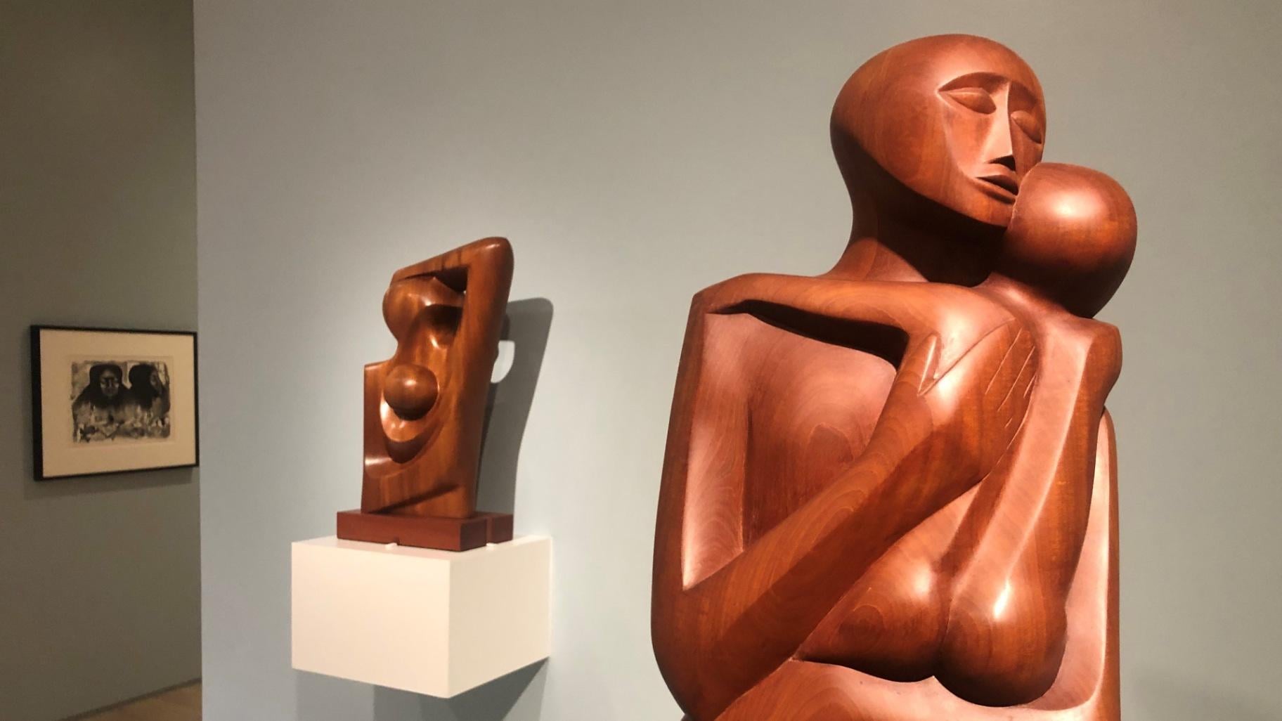 “Elizabeth Catlett: A Black Revolutionary Artist and All That It Implies” is at the Art Institute of Chicago through Jan. 4, 2026. (Marc Vitali / WTTW News)