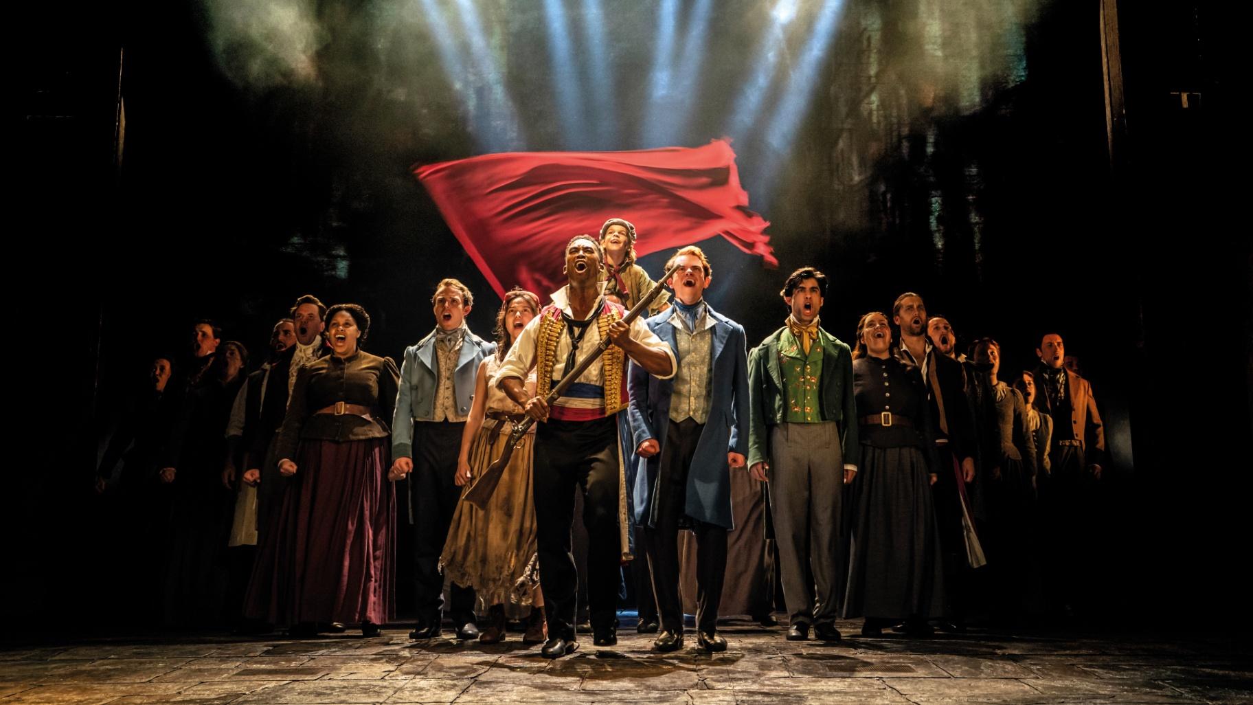 A performance of "Les Misérables." (Johan Persson)