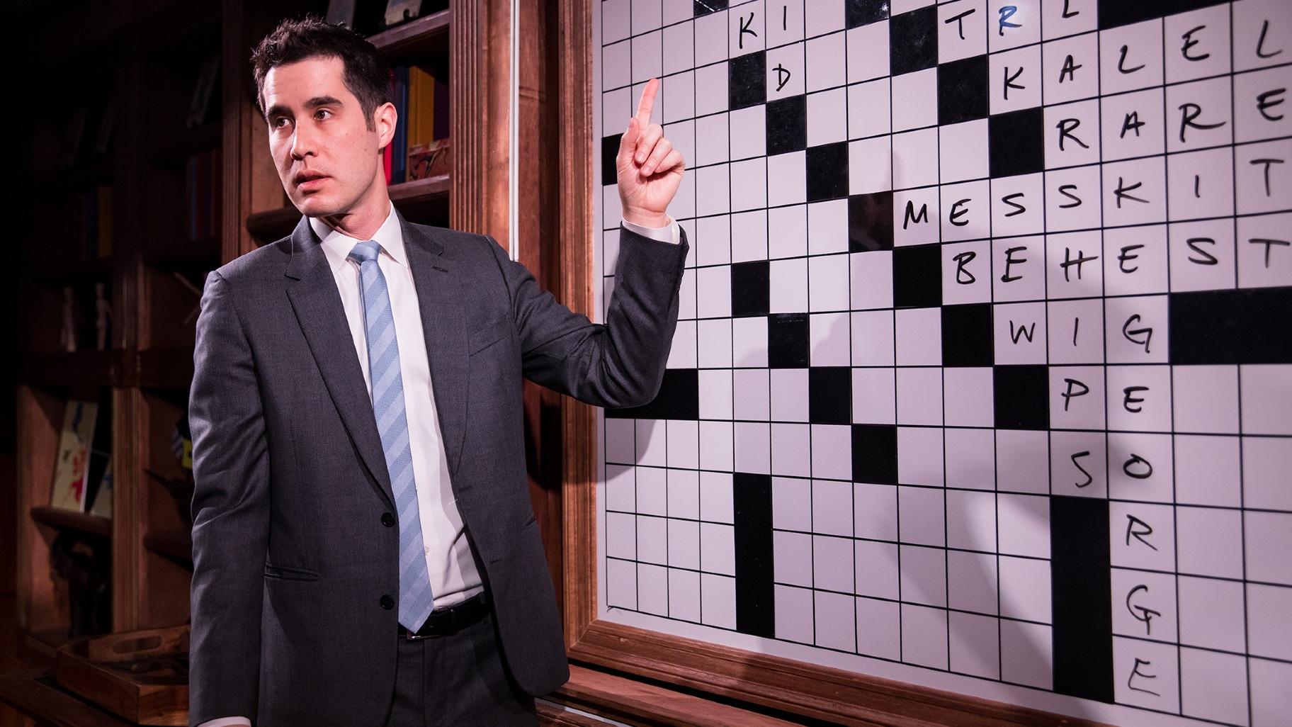 Chicago Shakespeare Theater presents “The Enigmatist,” an immersive experience of puzzles and illusion from David Kwong. (Justin Barbin)