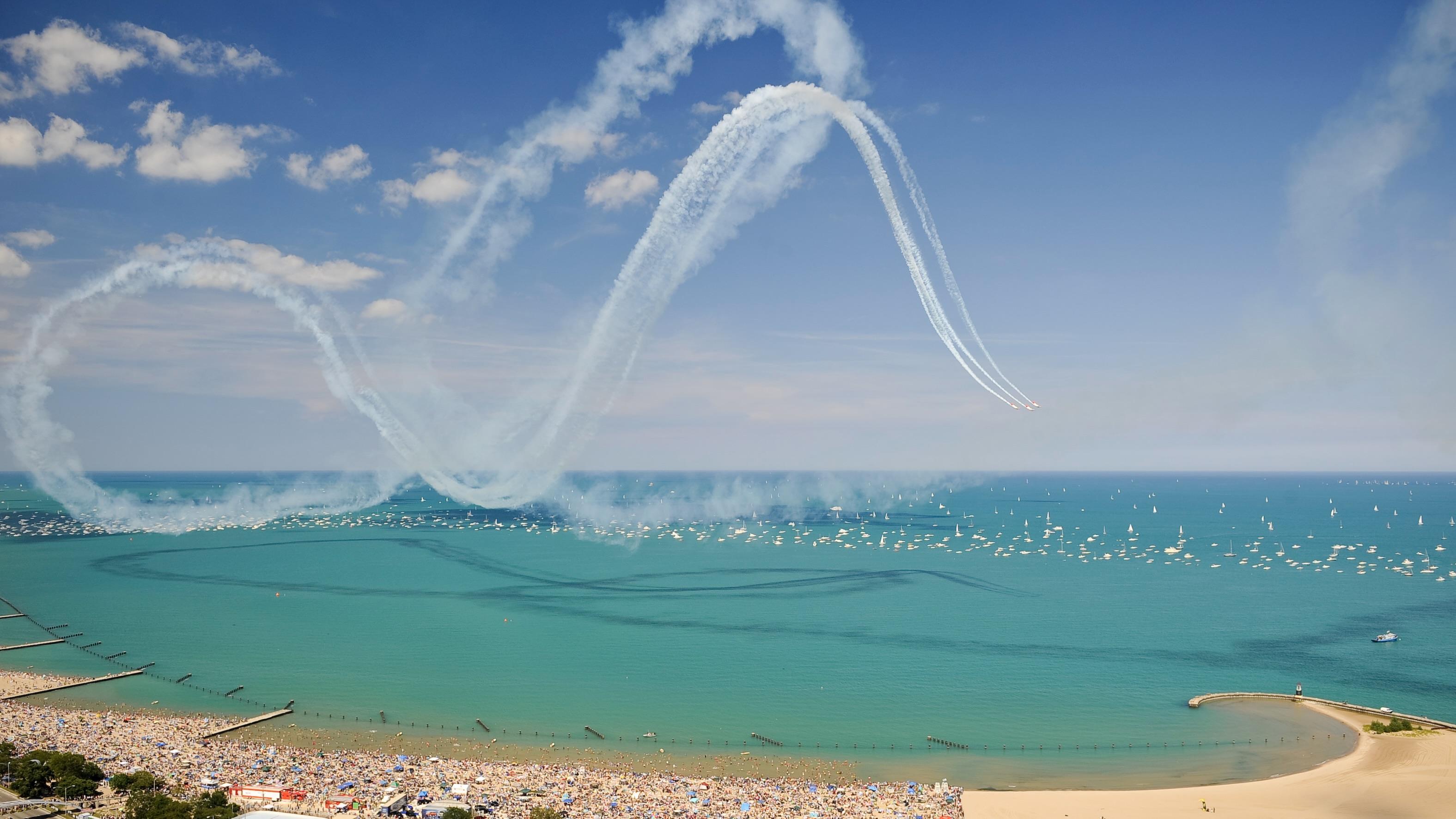 The Chicago Air and Water Show is set to return after a two-year hiatus on Aug. 20 and Aug. 21. (Courtesy Department of Cultural Affairs and Special Events)