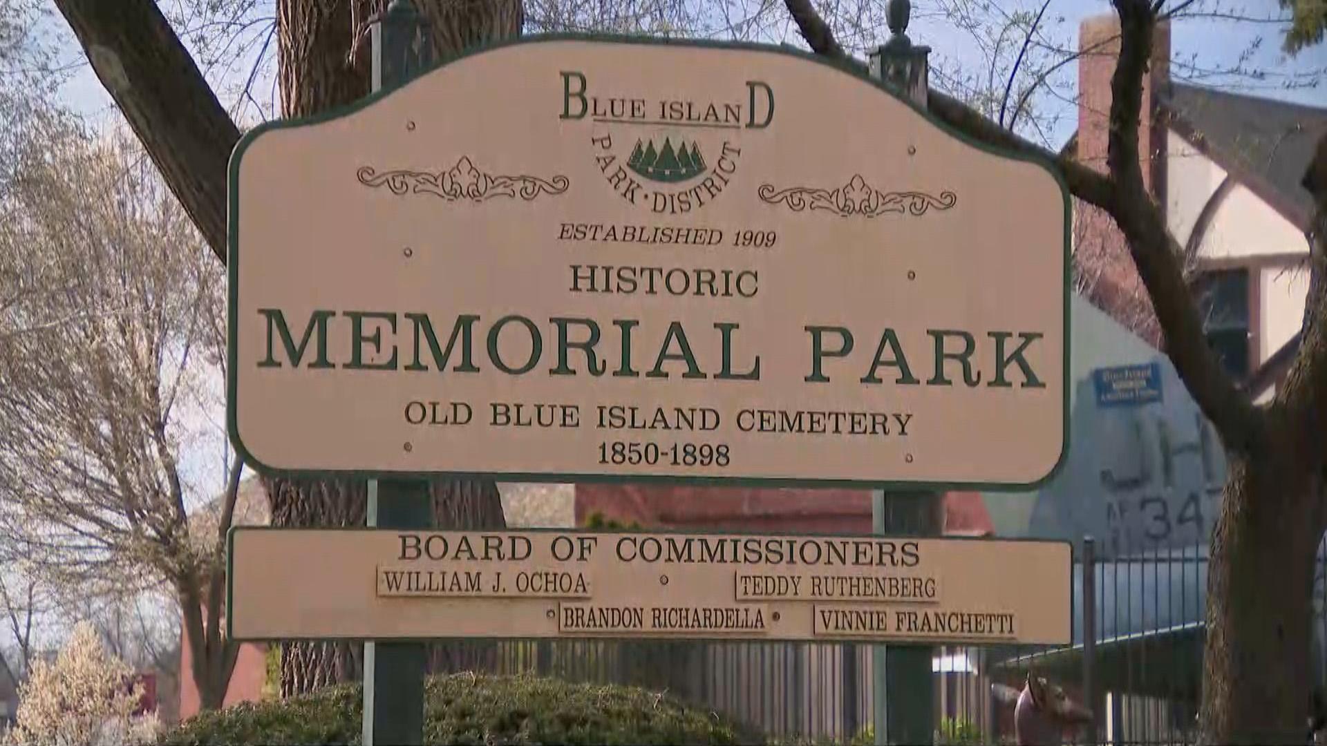 Memorial Park in Blue Island (WTTW News)