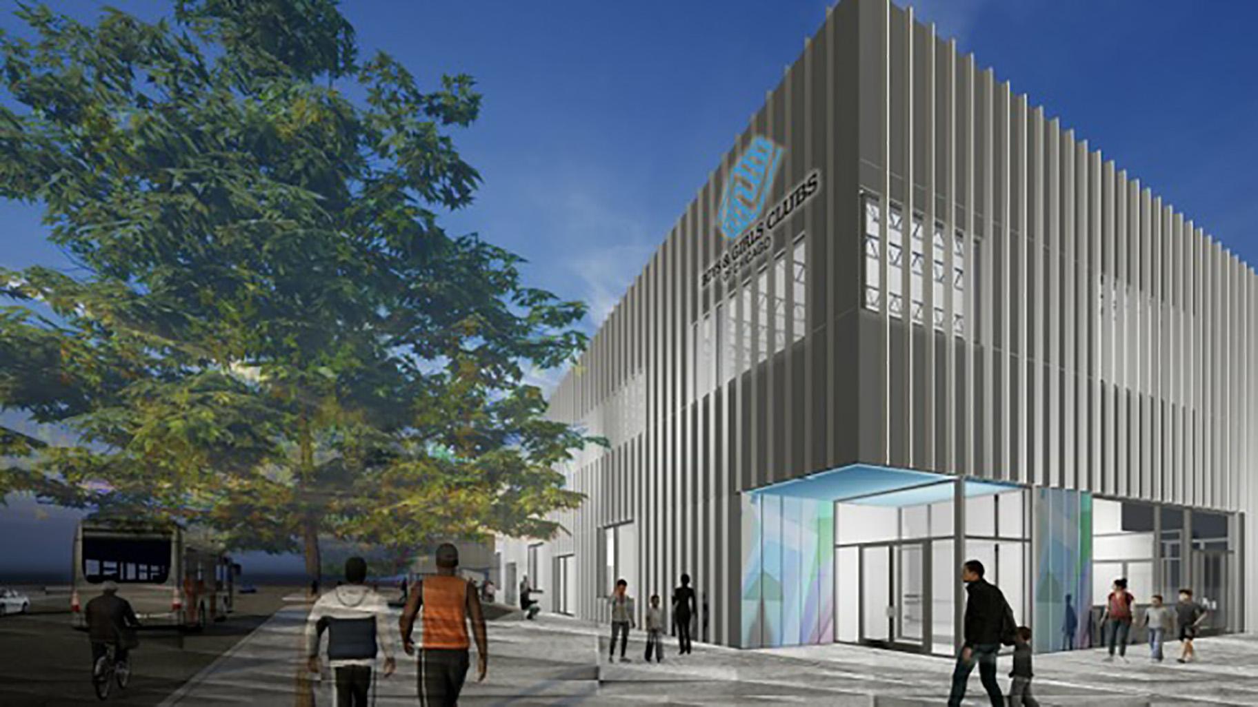 The Boys & Girls Club set to be built as part of the new police and fire training facility is the first new club to be built in Chicago in a generation, officials said. (Credit City of Chicago)