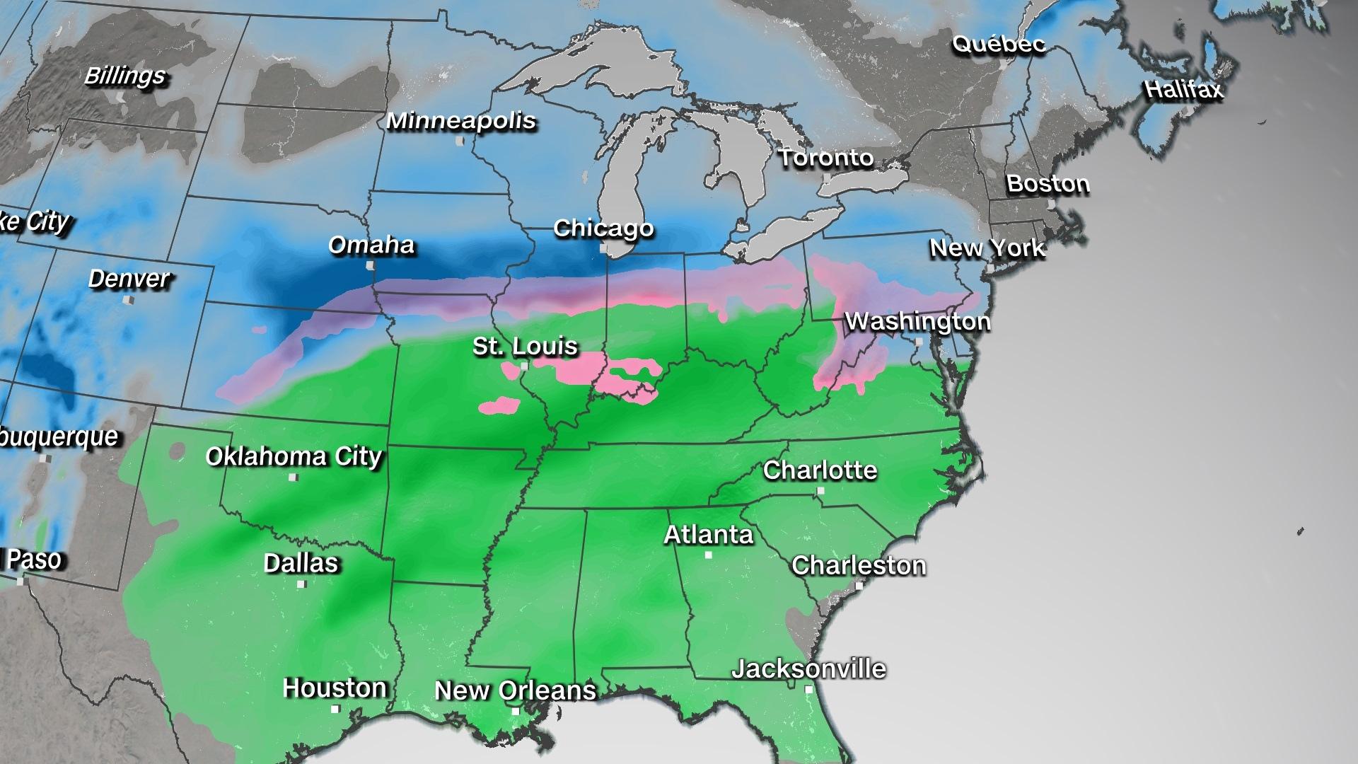 More than 25 million people are under winter weather alerts from California through Michigan. (CNN Weather)