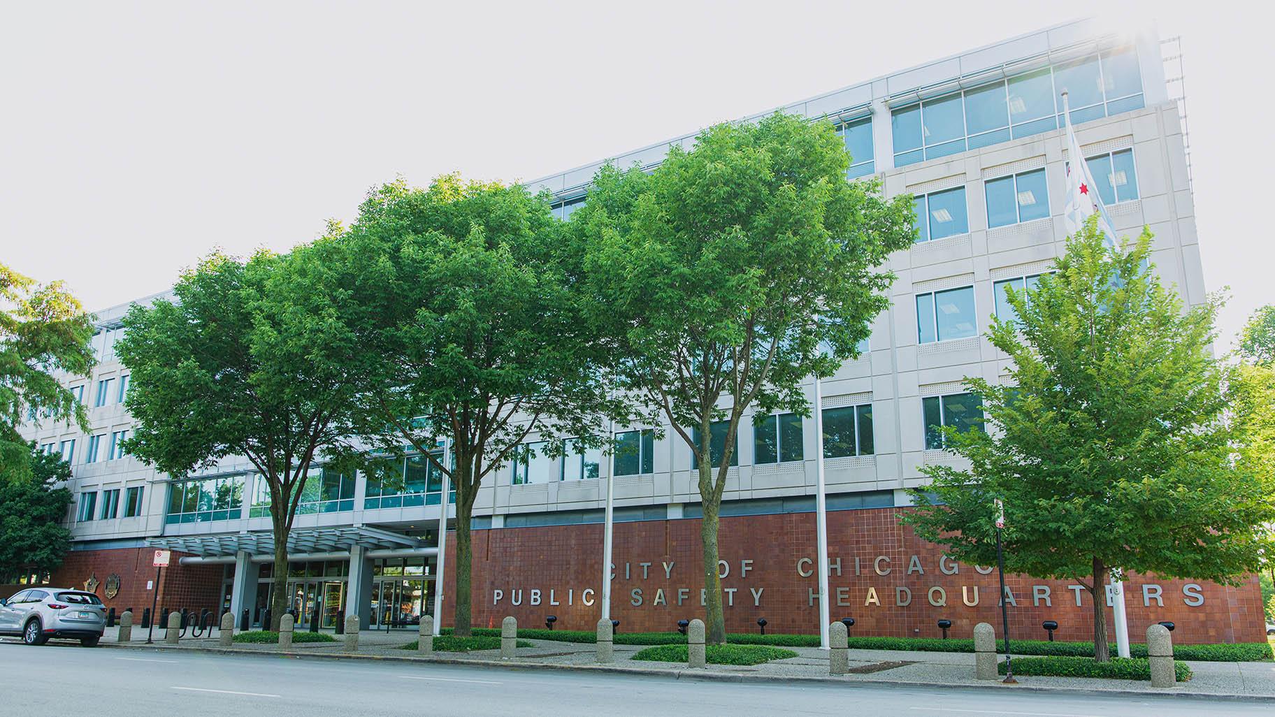 Chicago Police Department headquarters. (Michael Izquierdo / WTTW News) Chicago Police Department headquarters. (Michael Izquierdo / WTTW News)