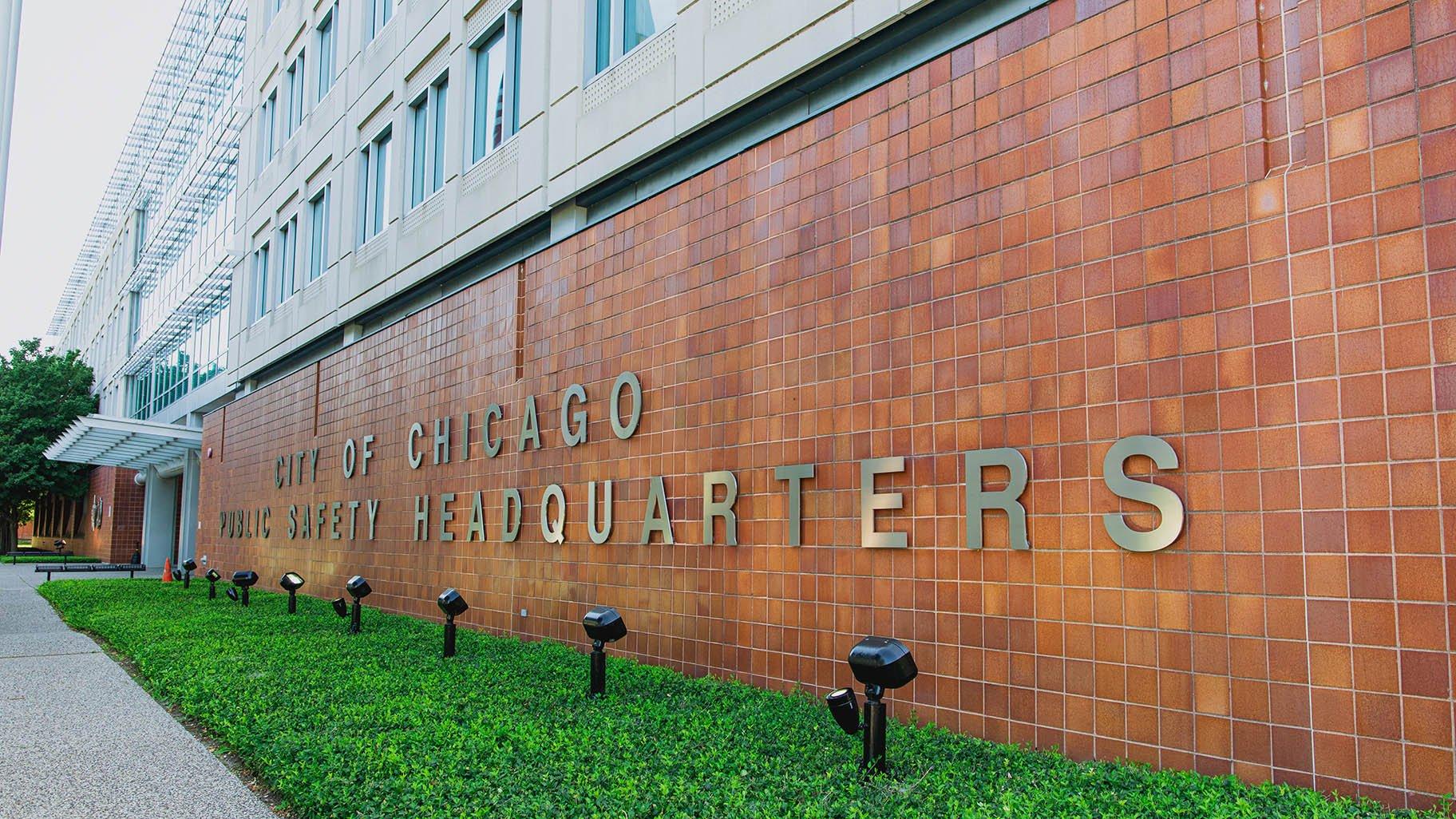 Chicago Police Department Headquarters, 3510 S. Michigan Ave. (Michael Izquierdo / WTTW News)