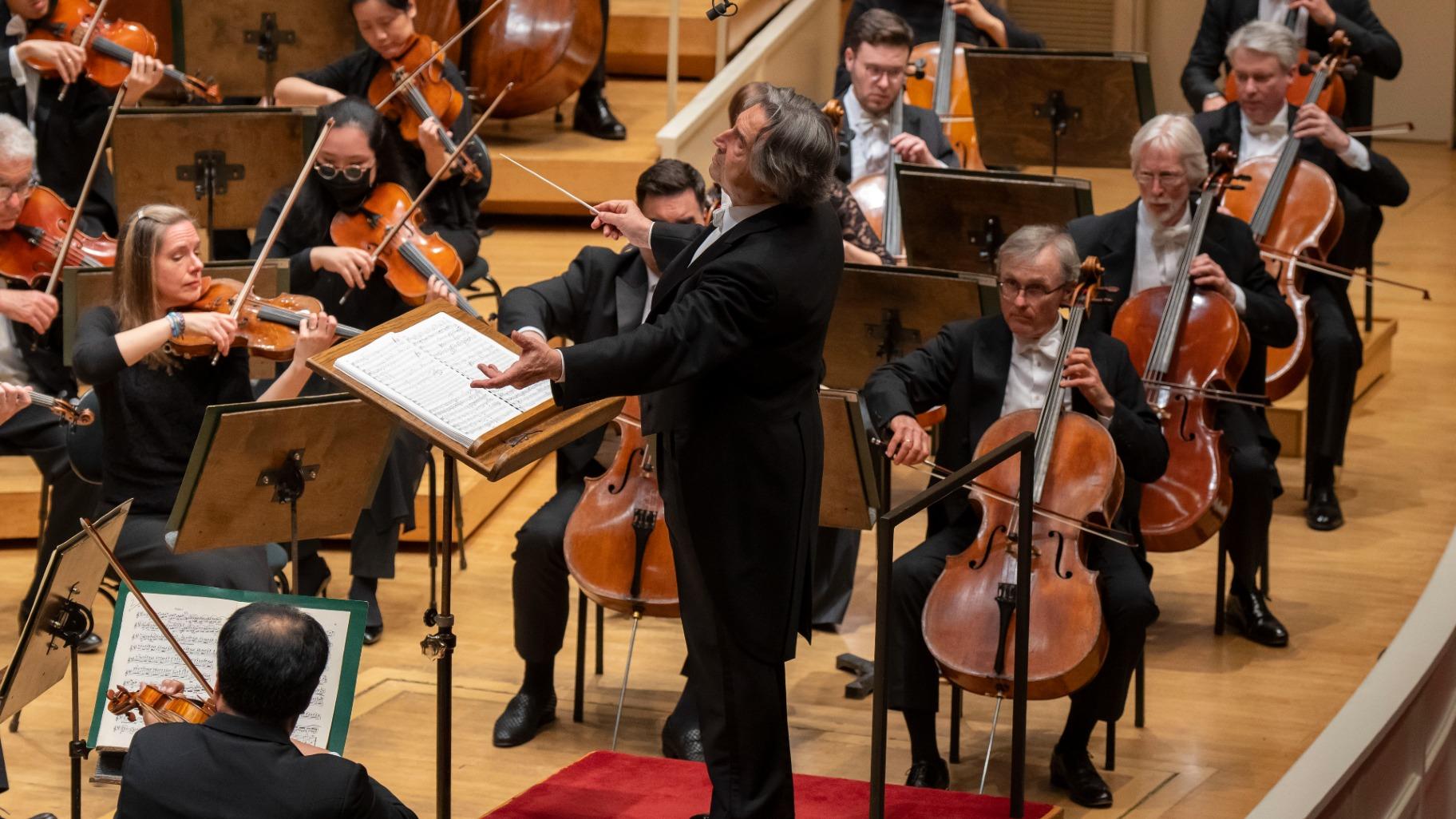 The Chicago Symphony Orchestra performs at Orchestra Hall. (Todd Rosenberg)