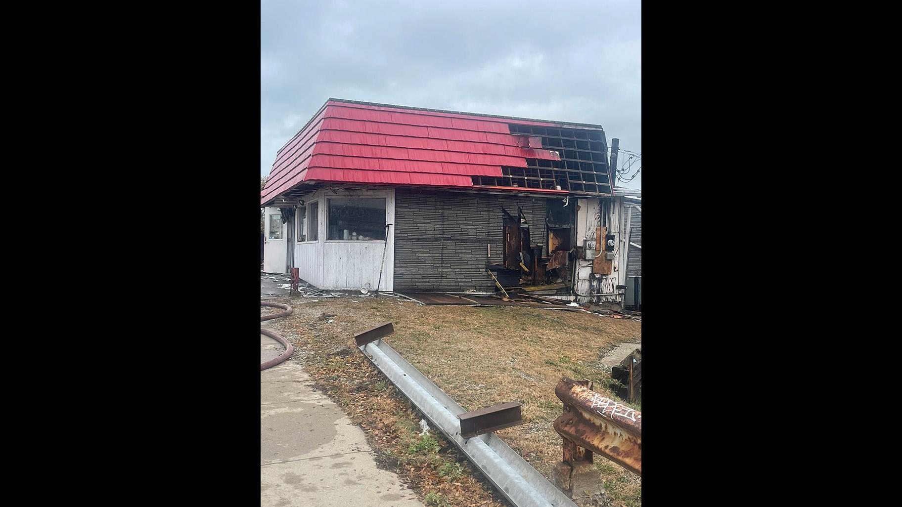 Calumet Fisheries, 3259 E. 95th St., was damaged by a fire on Nov. 21, 2023. (Chicago Fire Department)