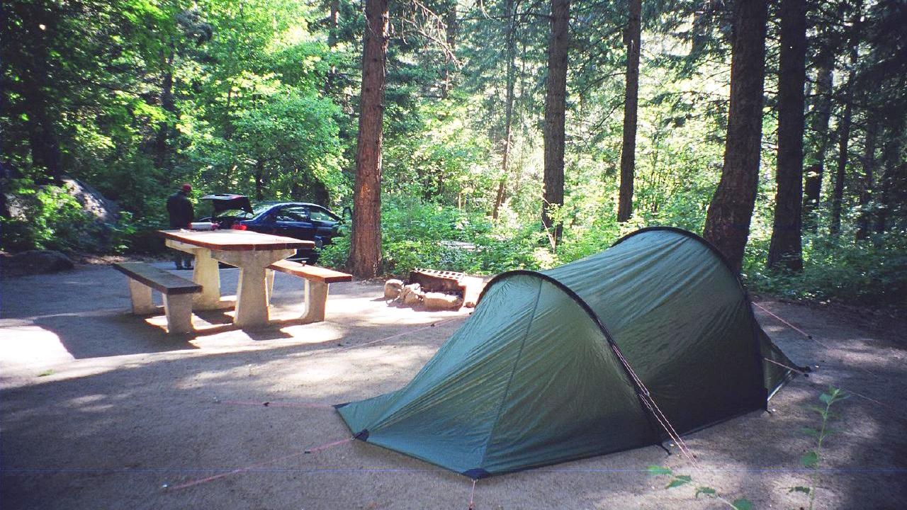 Campgrounds at Illinois state parks are reopened, with new guidelines in place. (Kelle Cruz / Flickr)