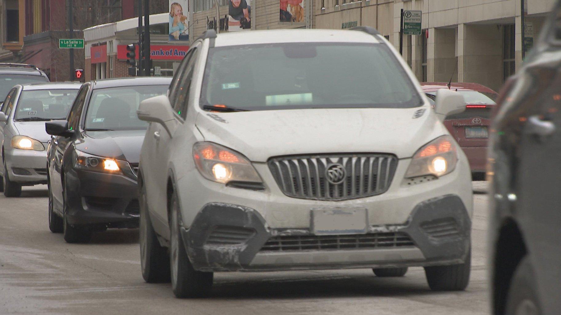 Chicago traffic (WTTW News)