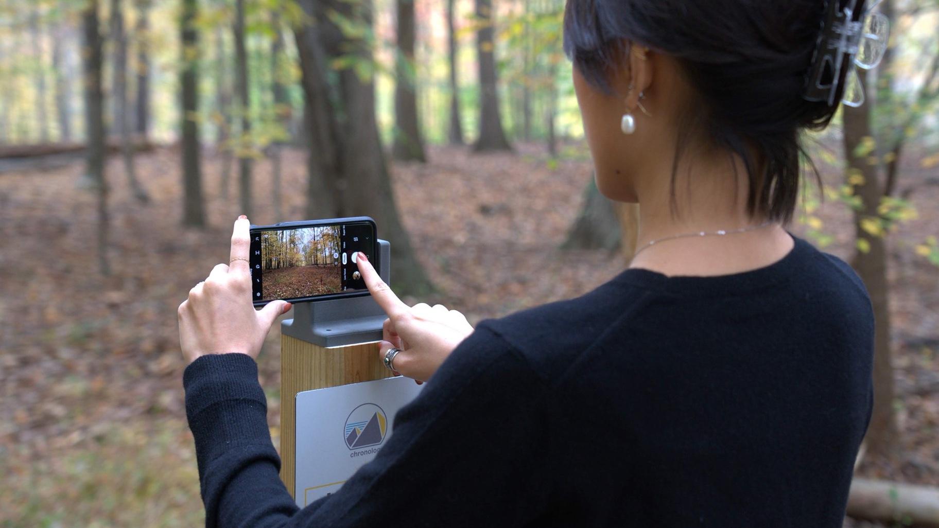 A Chronolog station in the wild. (Courtesy of Chronolog)