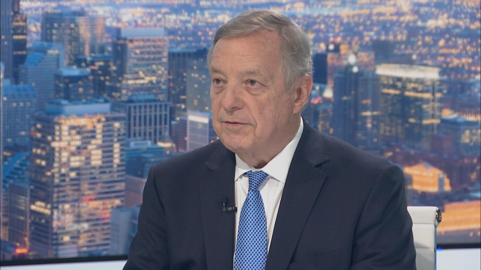 Sen. Dick Durbin on Kamala Harris Endorsement, DNC Plans and Vice President  Picks | Chicago News | WTTW