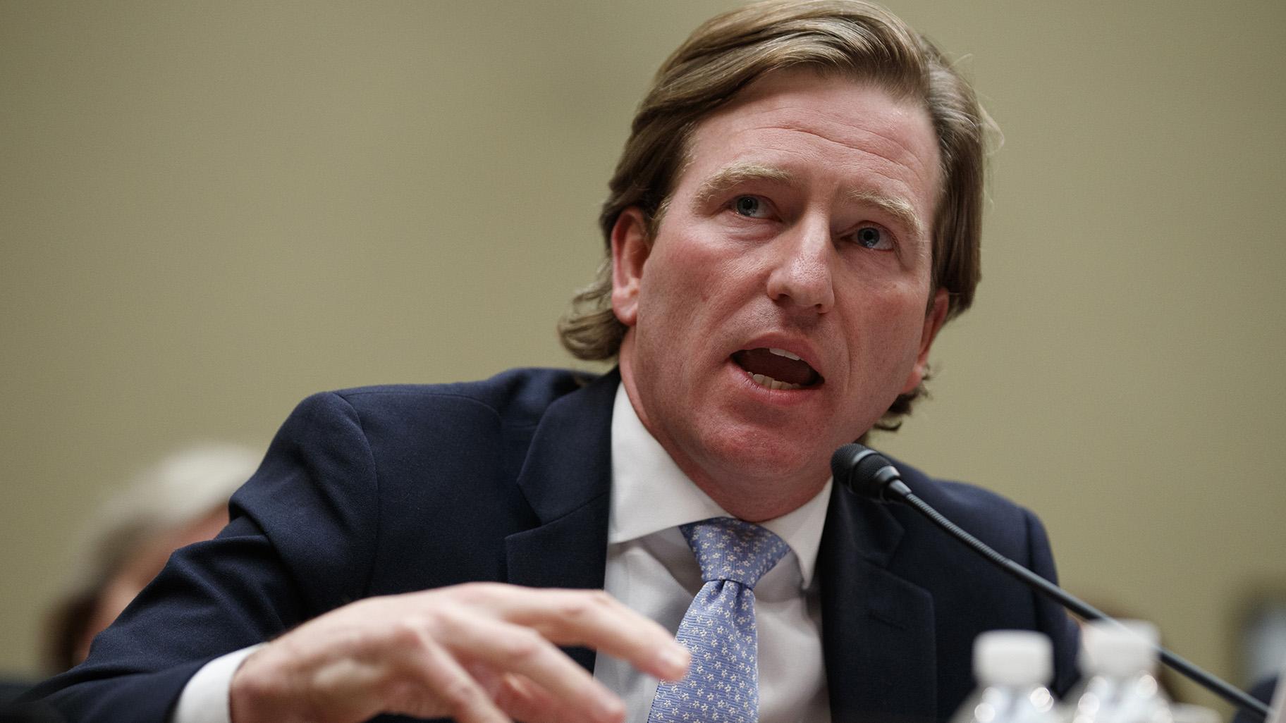 In this May 22, 2019 file photo, Department of Homeland Security Cybersecurity and Infrastructure Security Agency Director Christopher Krebs testifies on Capitol Hill in Washington. (AP Photo / Carolyn Kaster, File)