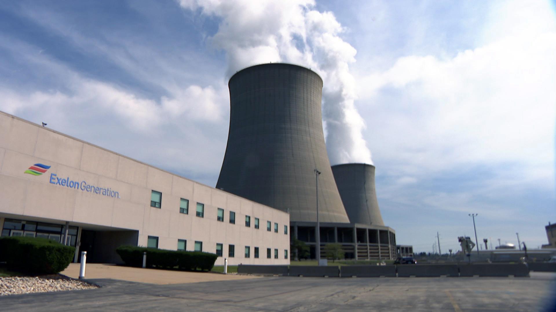 At full power, Byron’s nuclear plant is pumping out enough energy to power some 2 million northern Illinois homes. (WTTW News)