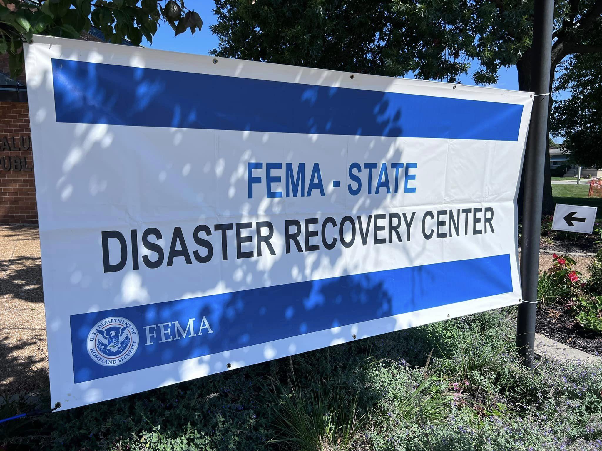 Federal Emergency Management Agency had just opened a Disaster Recovery Center in Calumet City Sept. 14 to assist people with claims from flooding that happened in July. (Facebook / City of Calumet City)