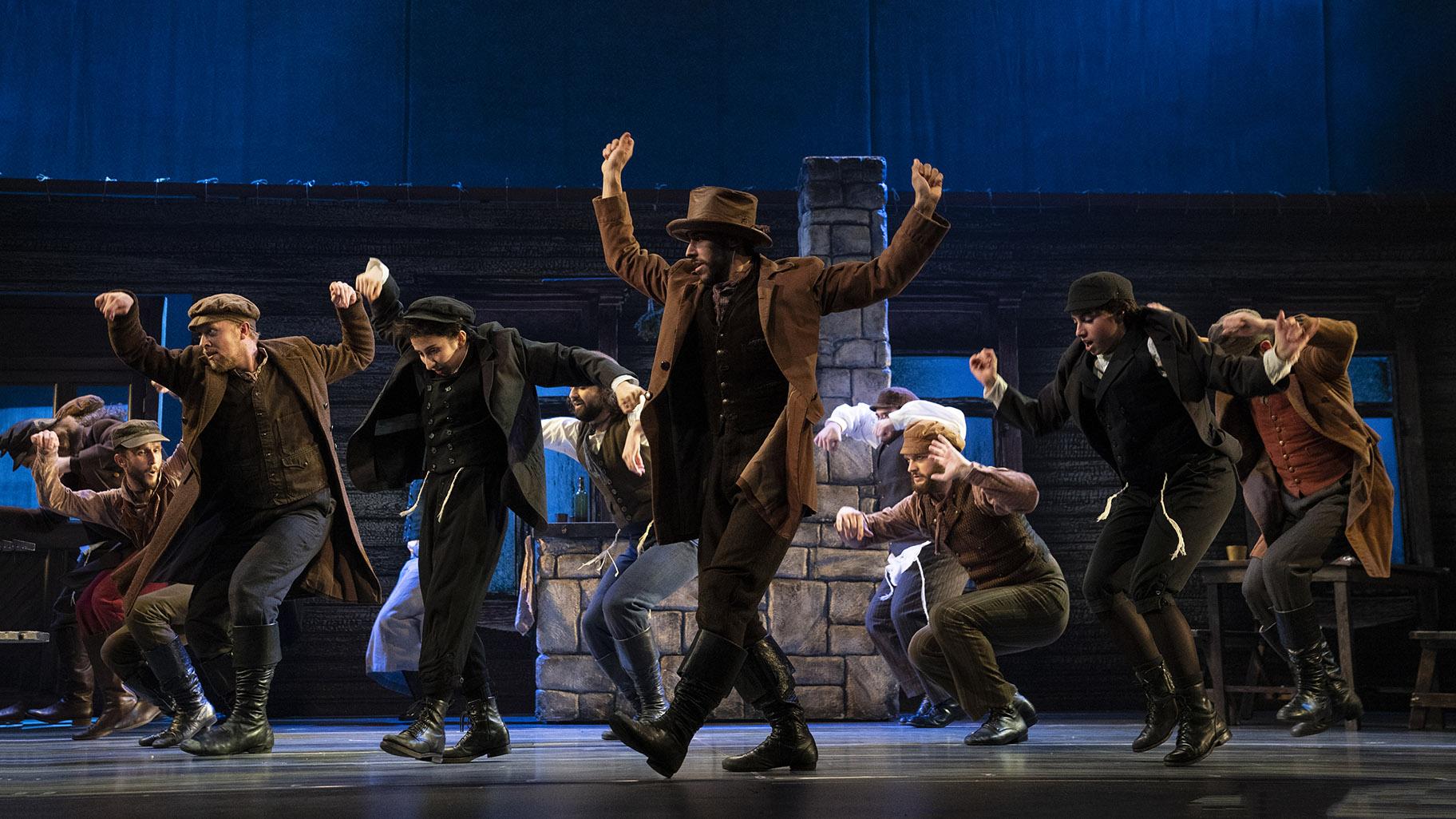 A North American touring production of “Fiddler on the Roof” is playing at the Cadillac Palace Theatre in Chicago through May 22. (Credit: Joan Marcus)