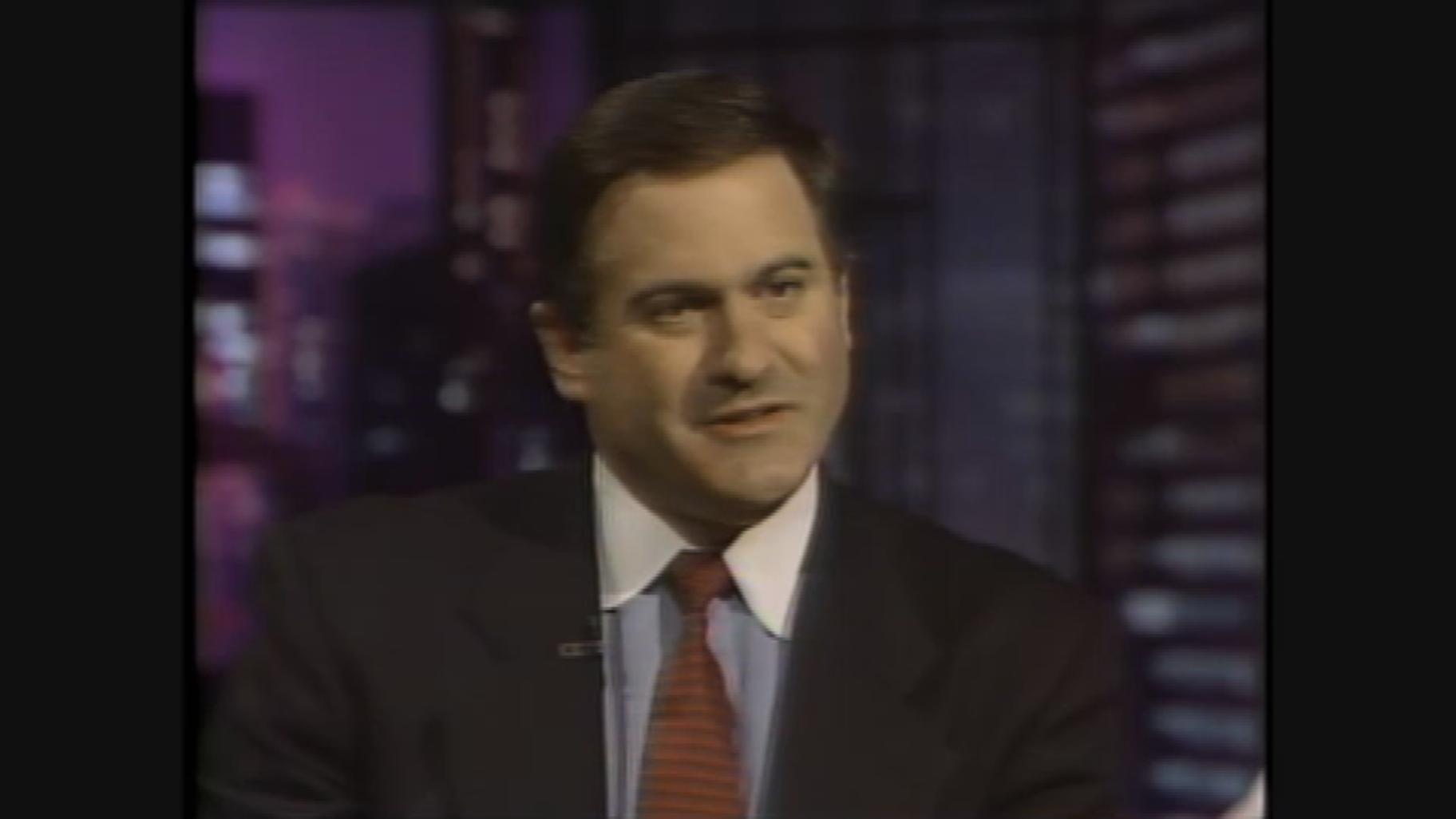 Gary LaPaille appears on “Chicago Tonight” on Jan. 28, 1998. (WTTW News) 