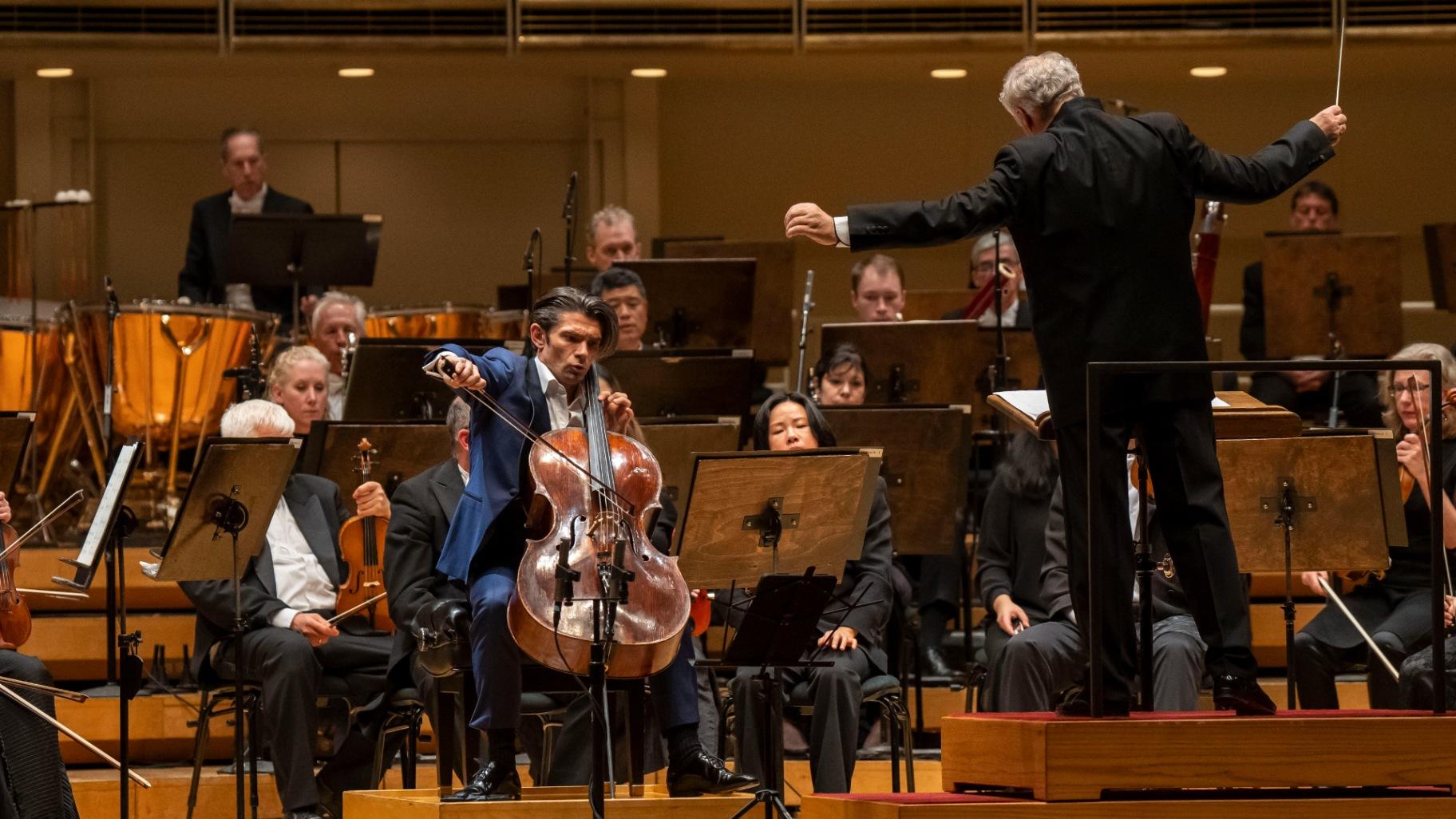 A CSO co-commission, Lera Auerbach’s cello concerto, “Diary of a Madman” receives its U.S. premiere in a performance on Nov. 17, 2022, by the Chicago Symphony Orchestra with Gautier Capuçon as soloist and guest conductor Manfred Honeck. (Credit: Todd Rosenberg)