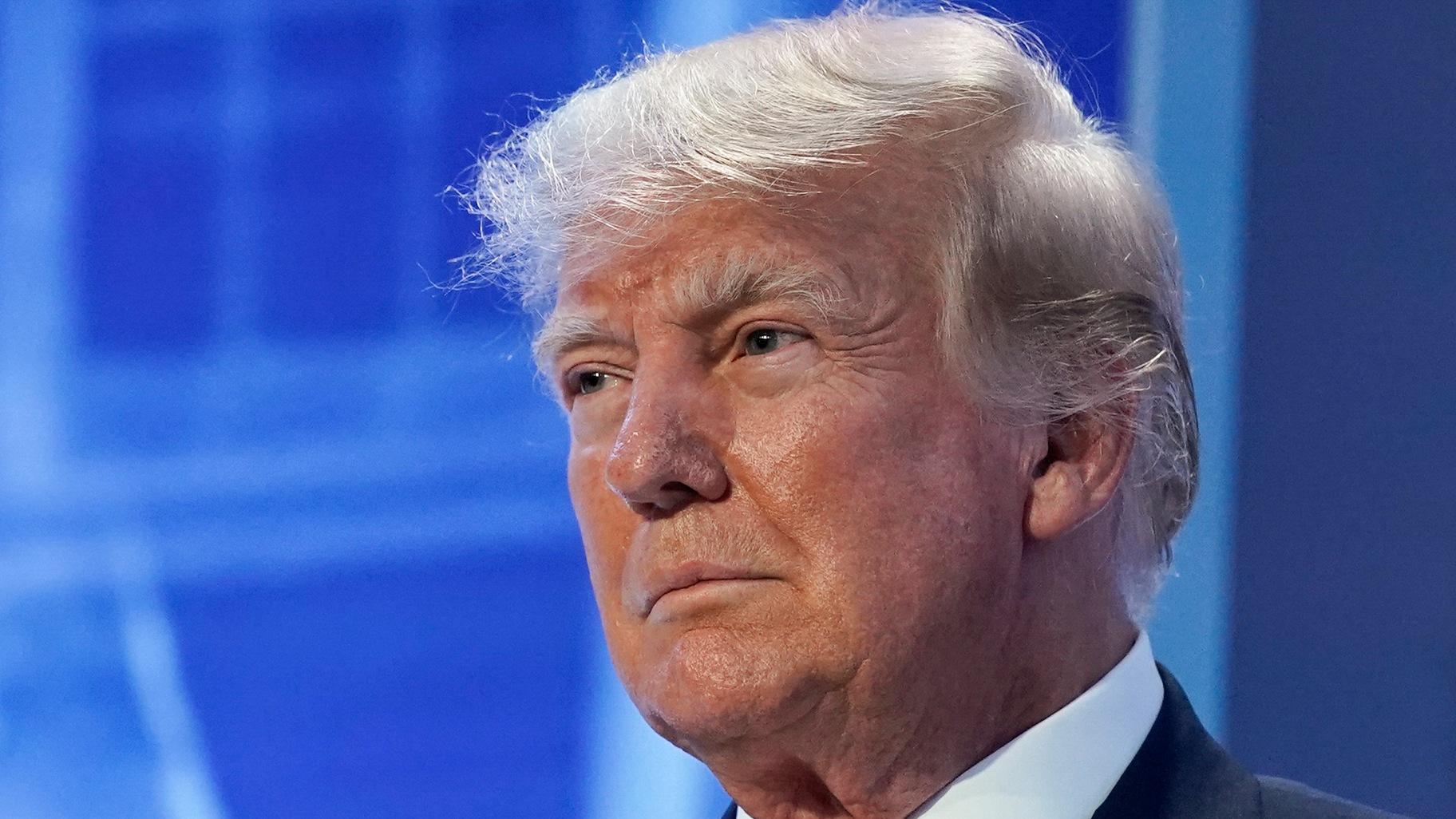 Former President Donald Trump arrives to speak at the Moms for Liberty meeting in Philadelphia, Friday, June 30, 2023. (AP Photo / Matt Rourke, File)