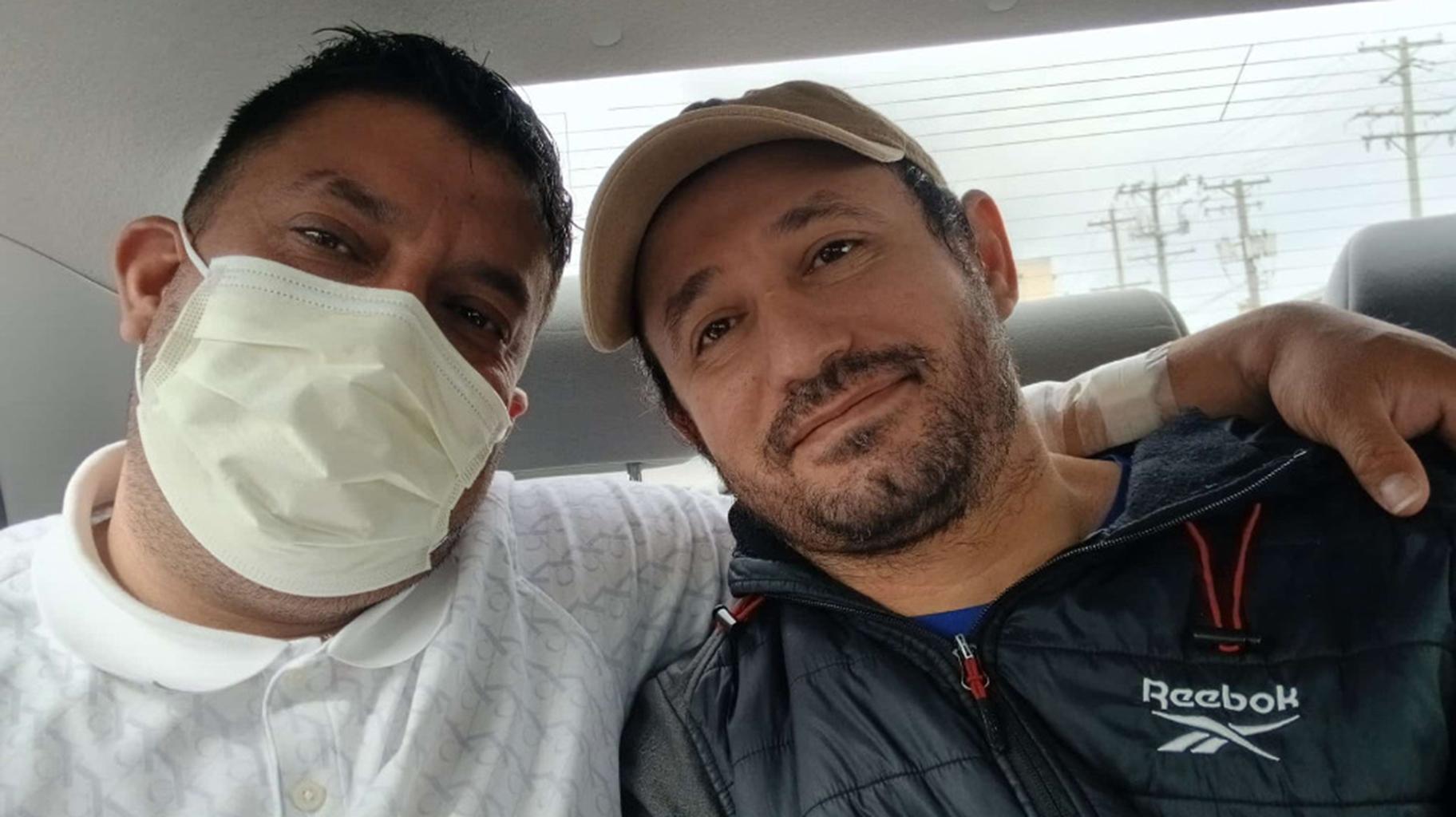 Brothers Alfredo Pacheco Gonzalez and Jose Gregorio Gonzalez on April 4, 2025. (Provided) Brothers Alfredo Pacheco Gonzalez and Jose Gregorio Gonzalez on April 4, 2025. (Provided)
