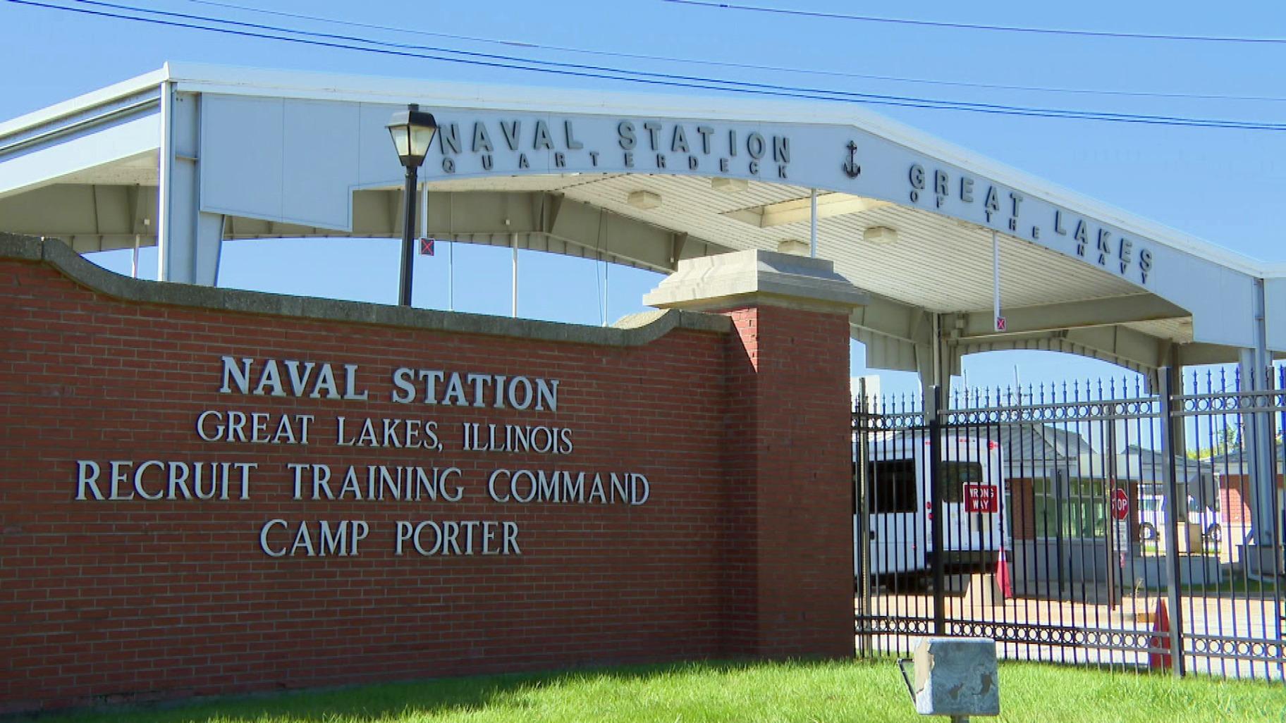 Naval Station Great Lakes is pictured in a file photo. (WTTW News)