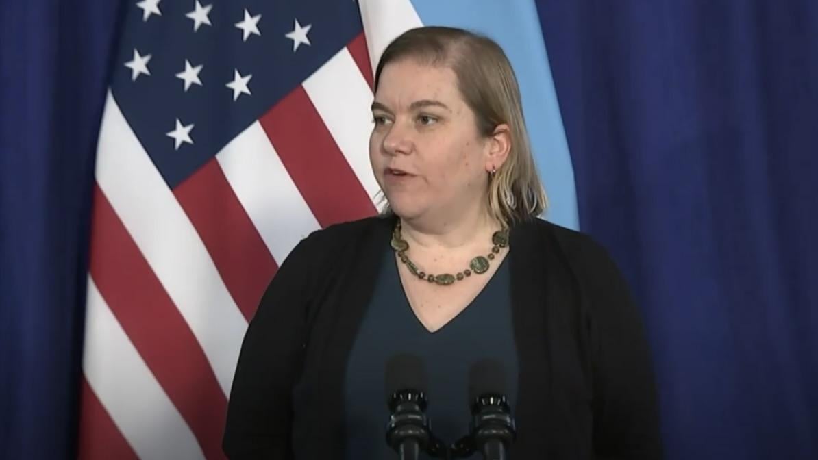 Dr. Allison Arwady, the commissioner of the Department of Public Health, addresses the news media on Wednesday Jan. 19, 2021. (Chicago's Mayor's Office)